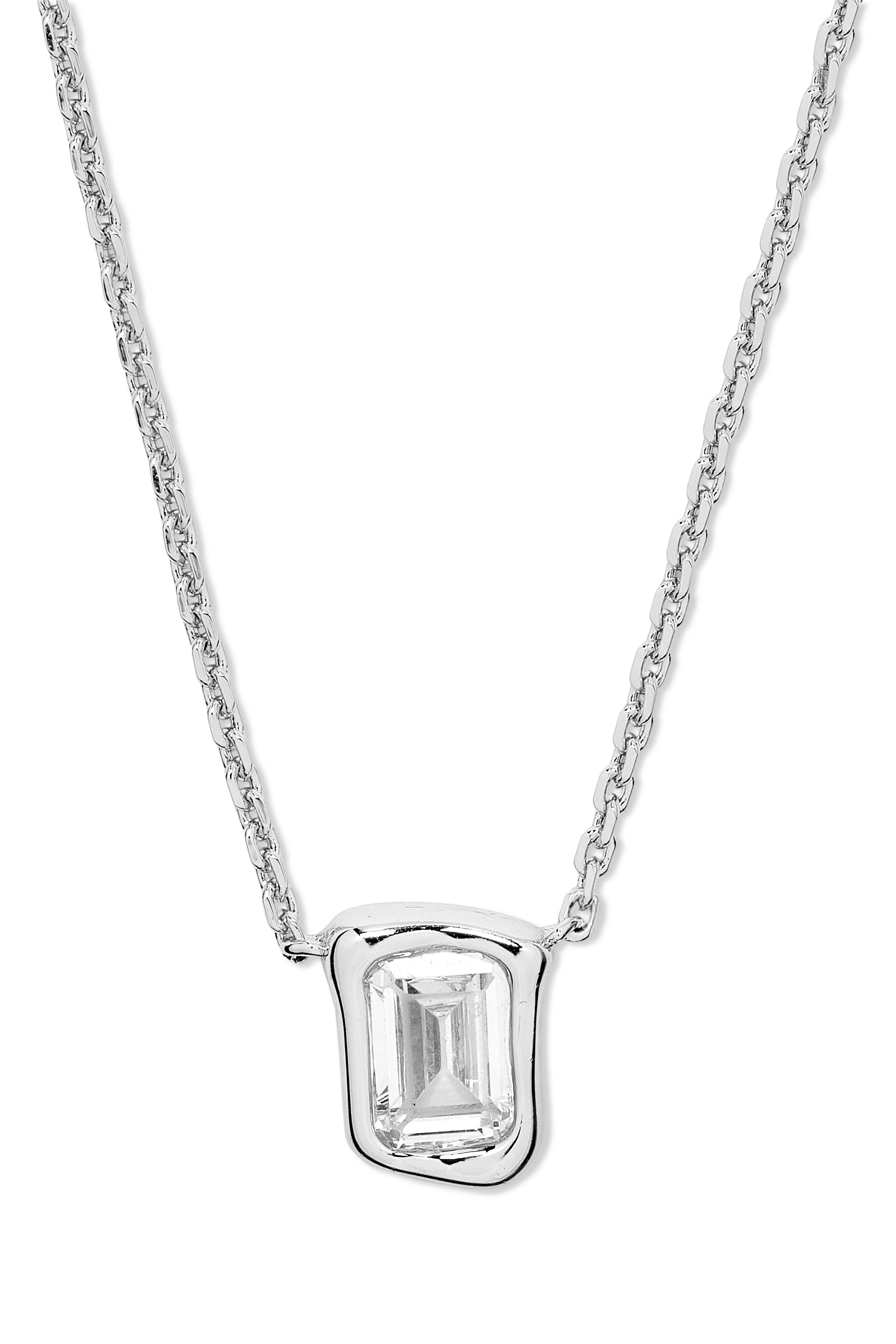 قلادة مولتن بدلاية مرصعة بحجر زجاجي