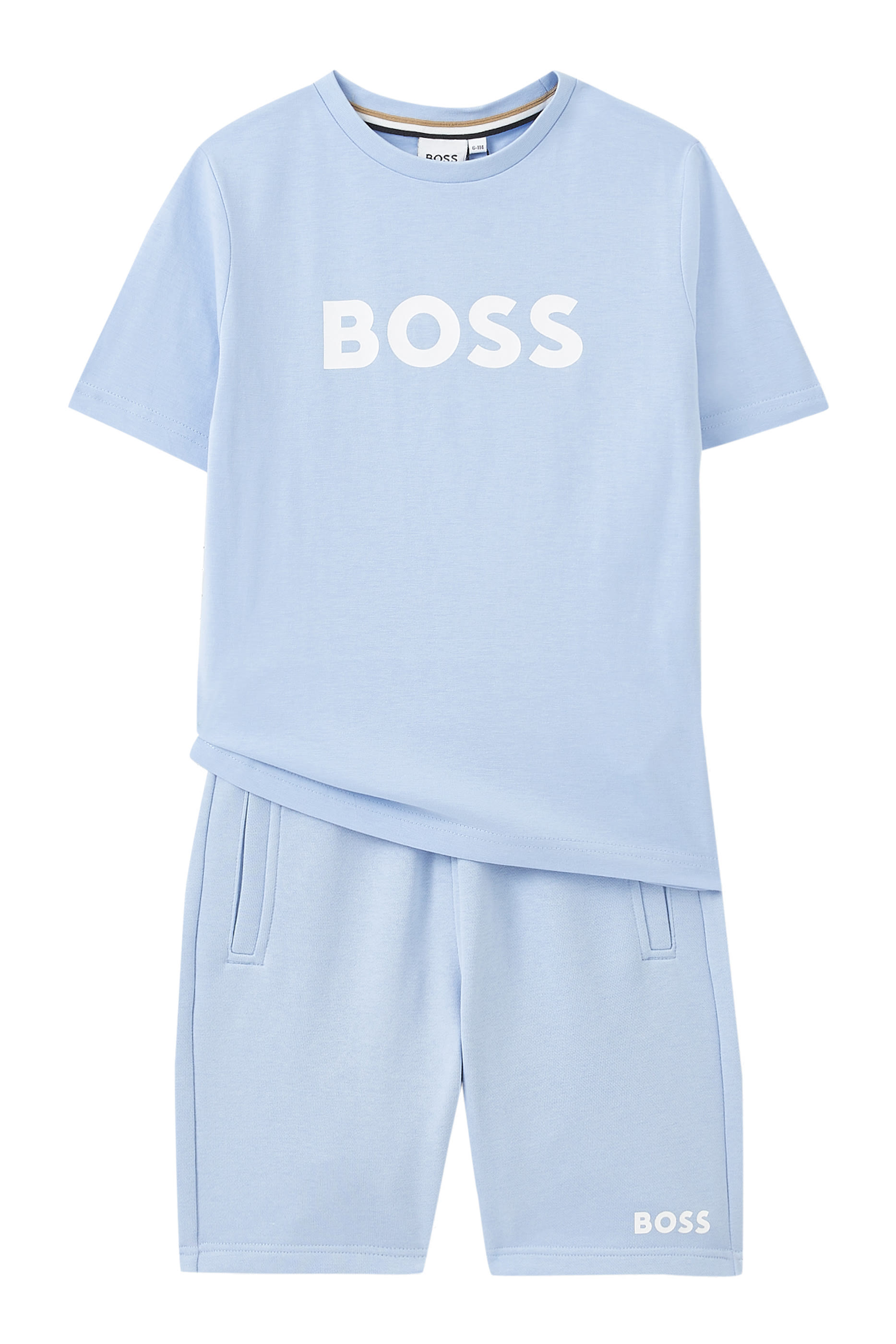 شورت بشعار الماركة للأطفال