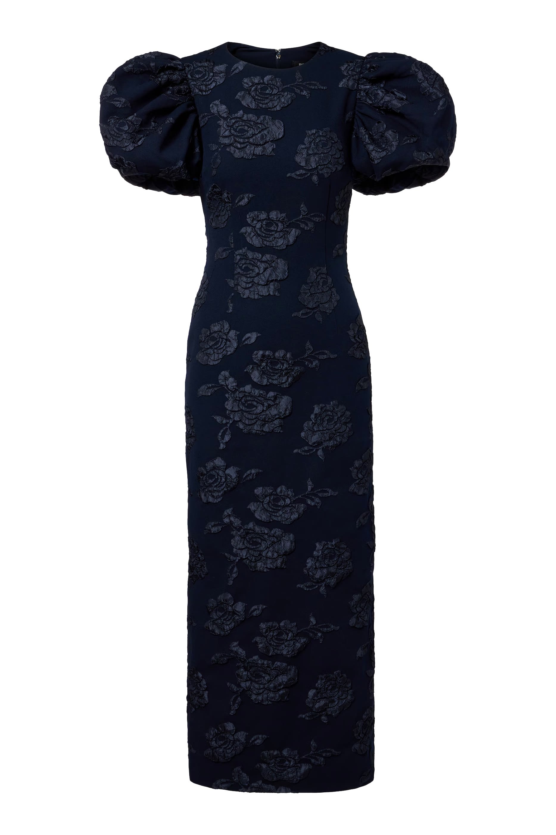 فستان روبي متوسط الطول جاكار