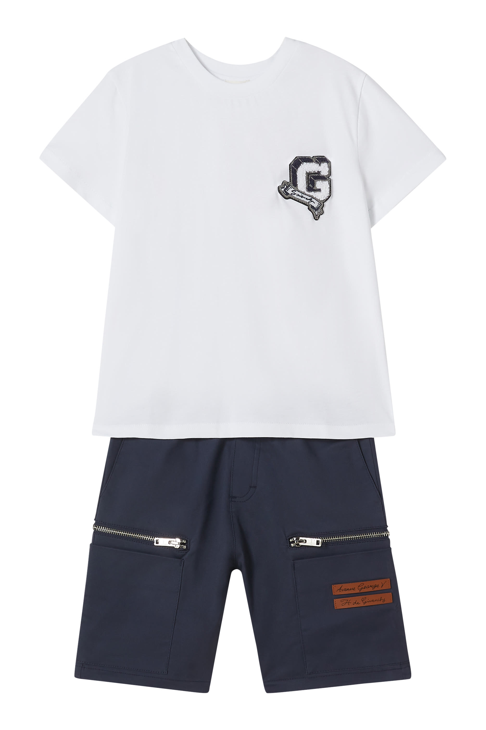 Kids Logo Cotton T-Shirt