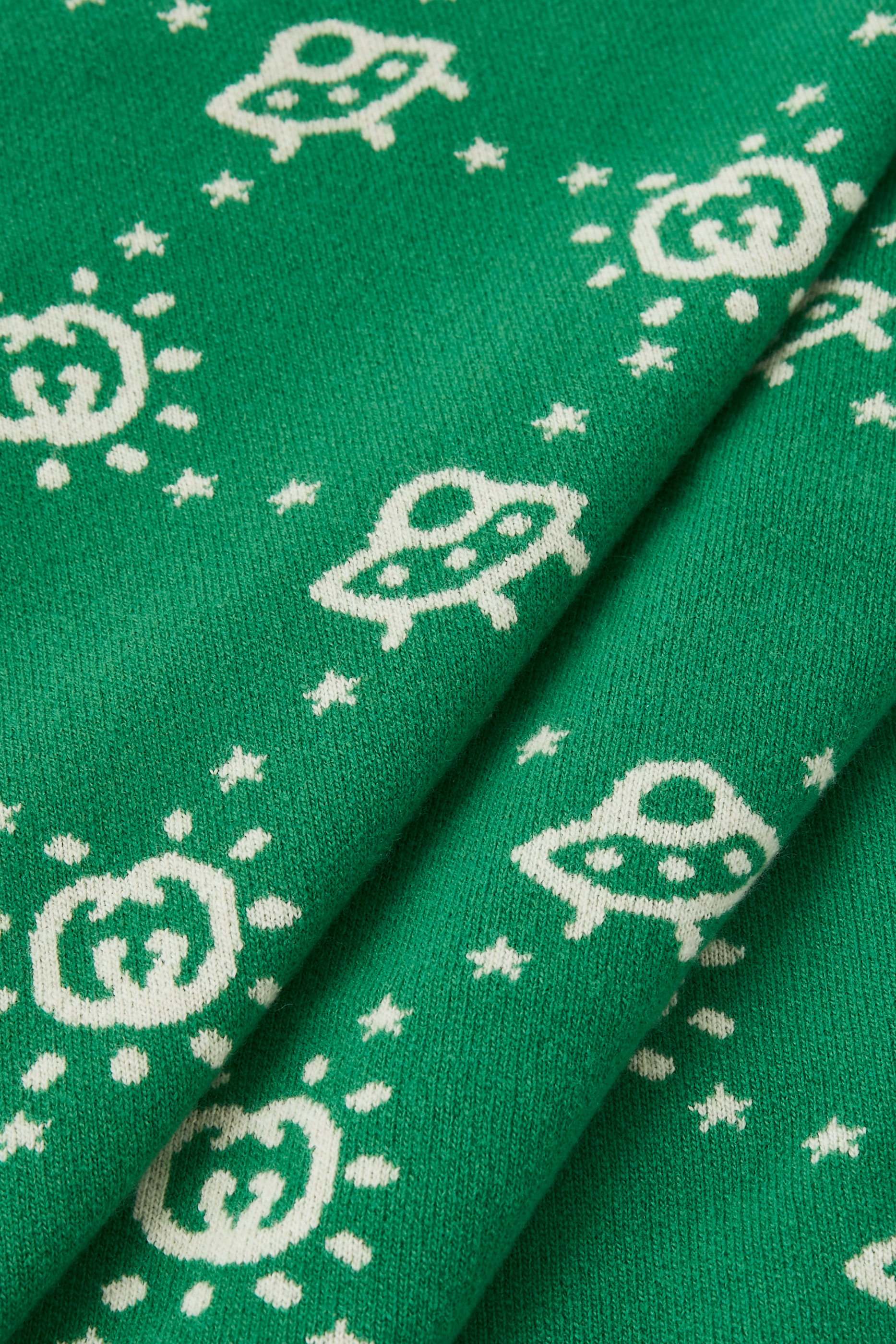 بطانية للأطفال بنقشة حرفي شعار الماركة وصحن طائر