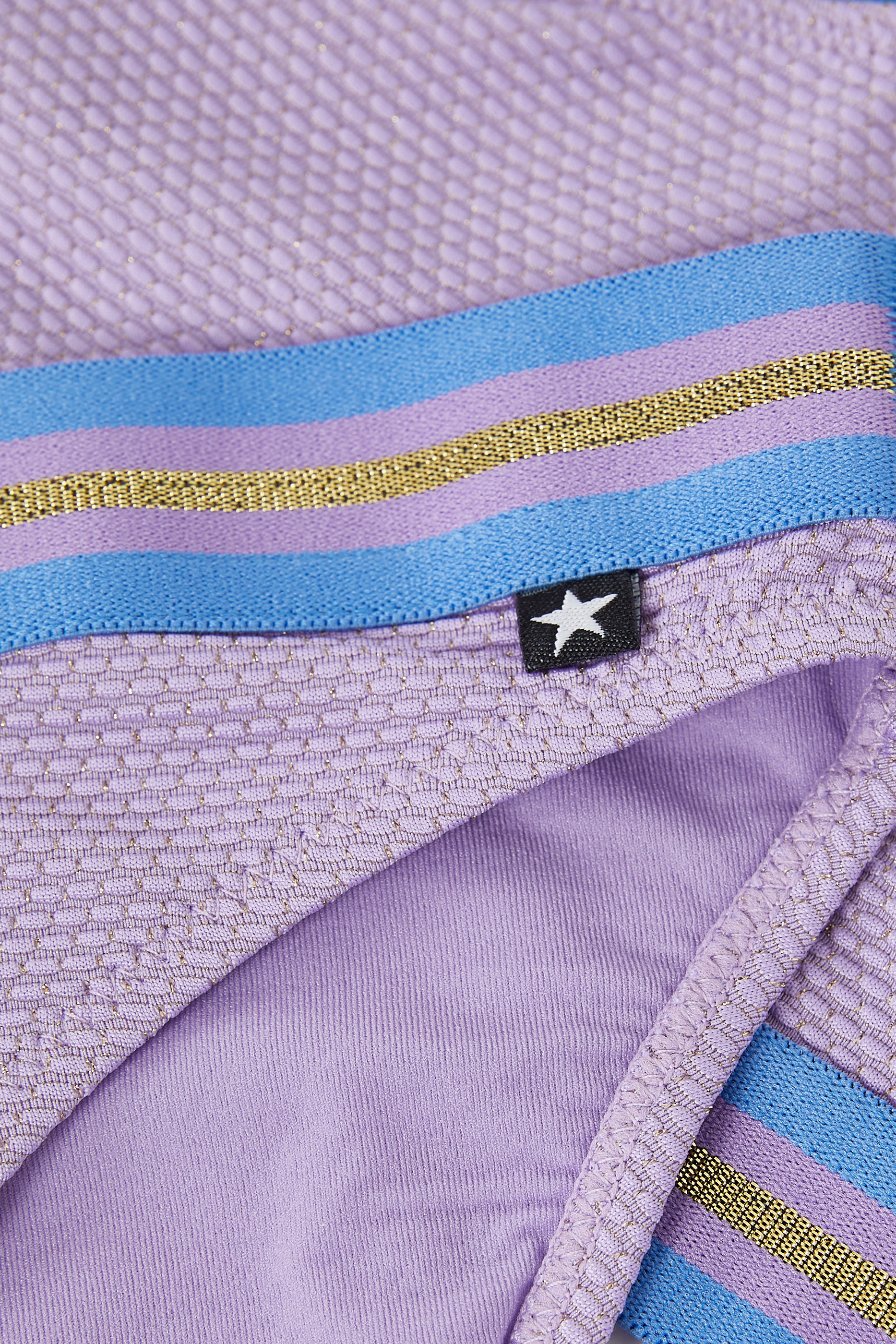 طقم بيكيني نيكولا للأطفال بتصميم غير متماثل