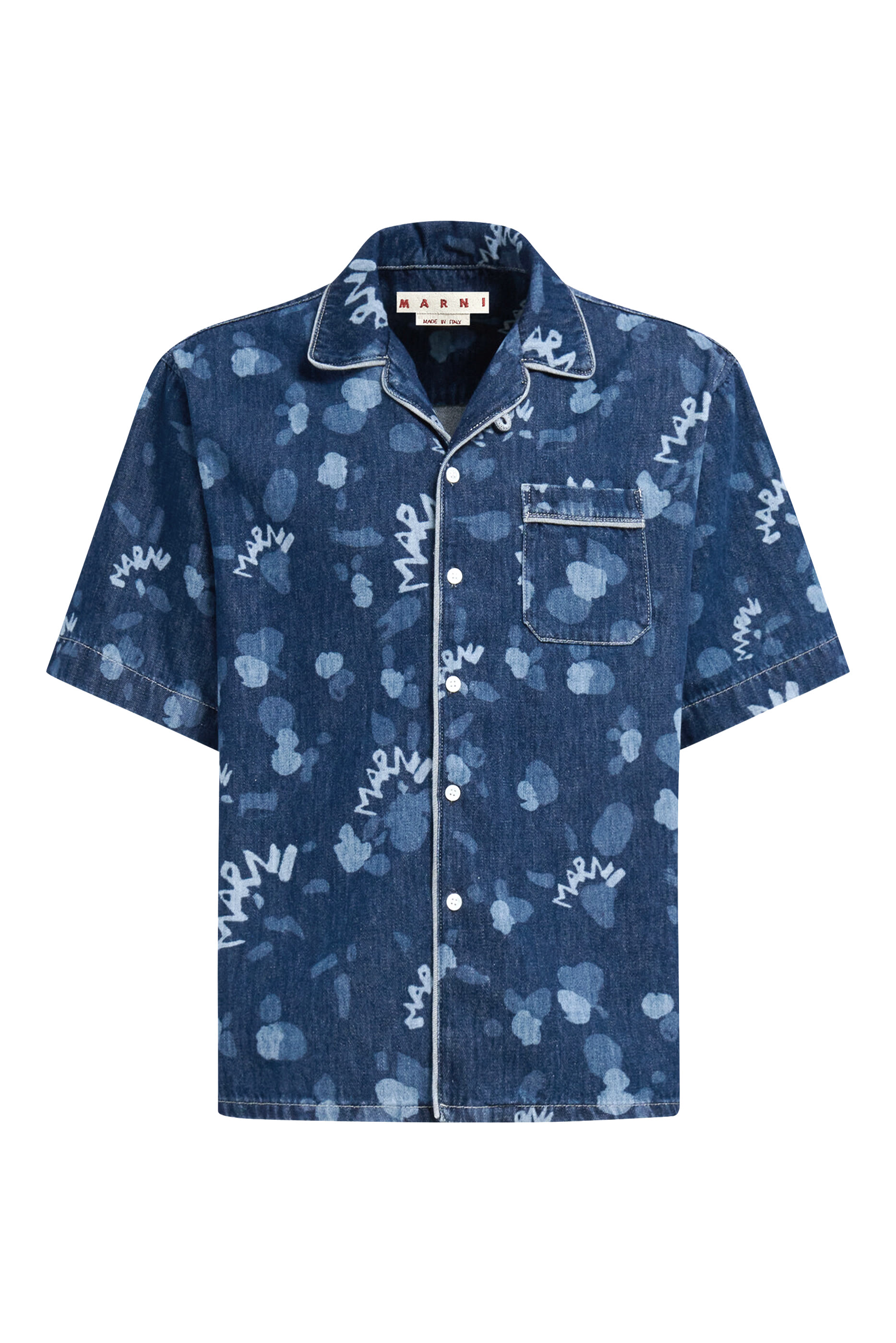 قميص بولينج دنيم