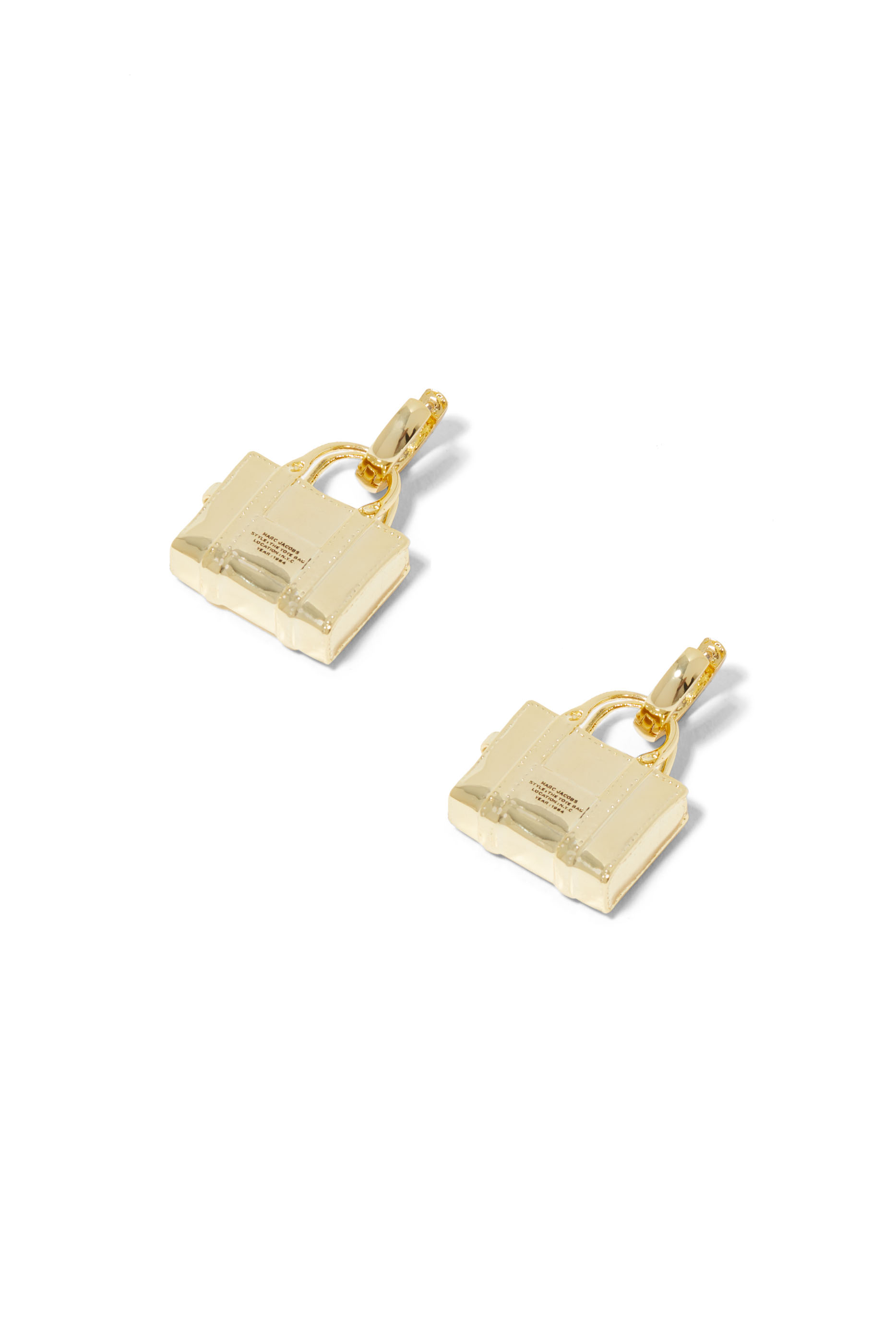 أقراط بتصميم حقيبة يد