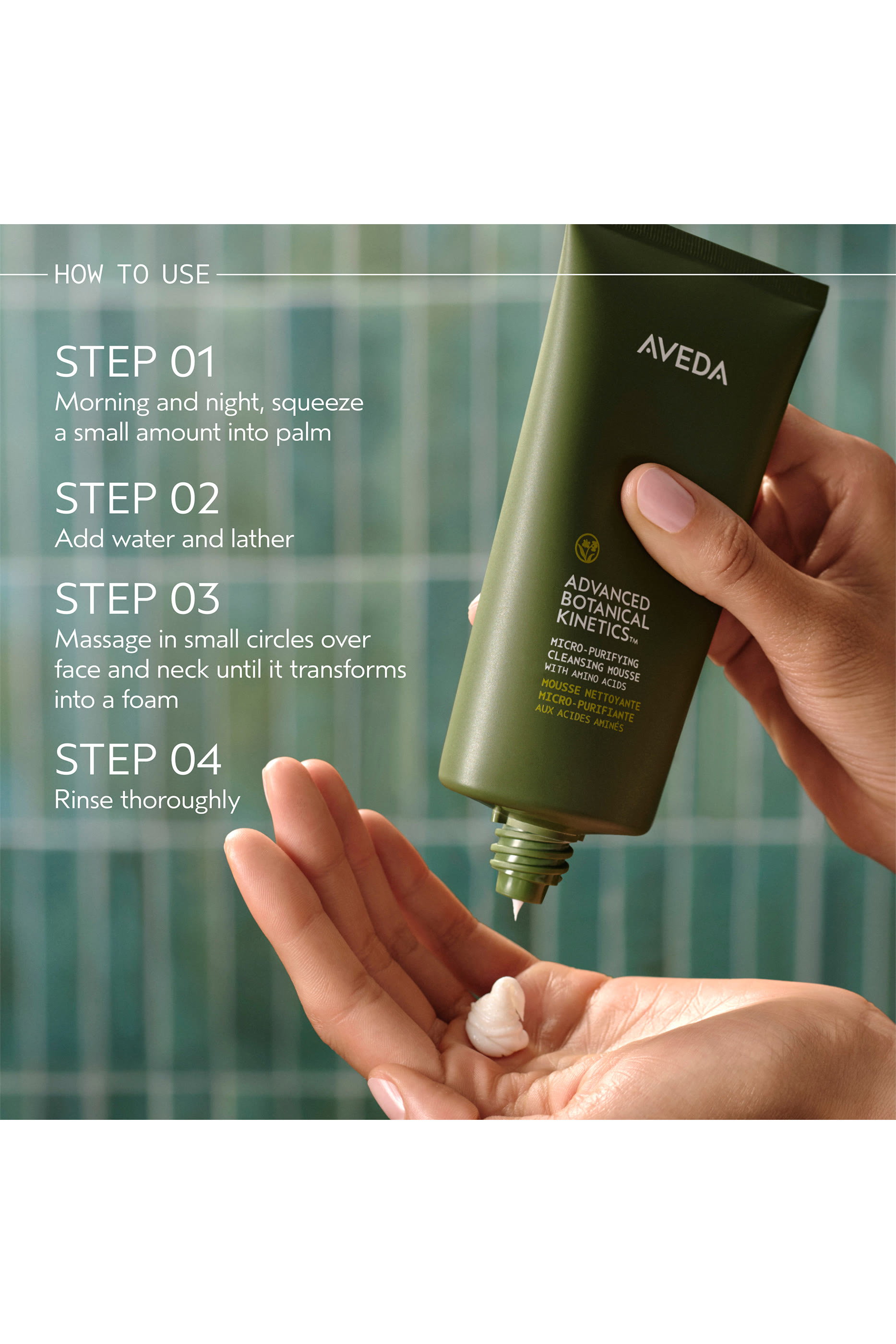 غسول رغوي مايكرو بيورفاينج أدفانسد بوتانيكال كينيتكس