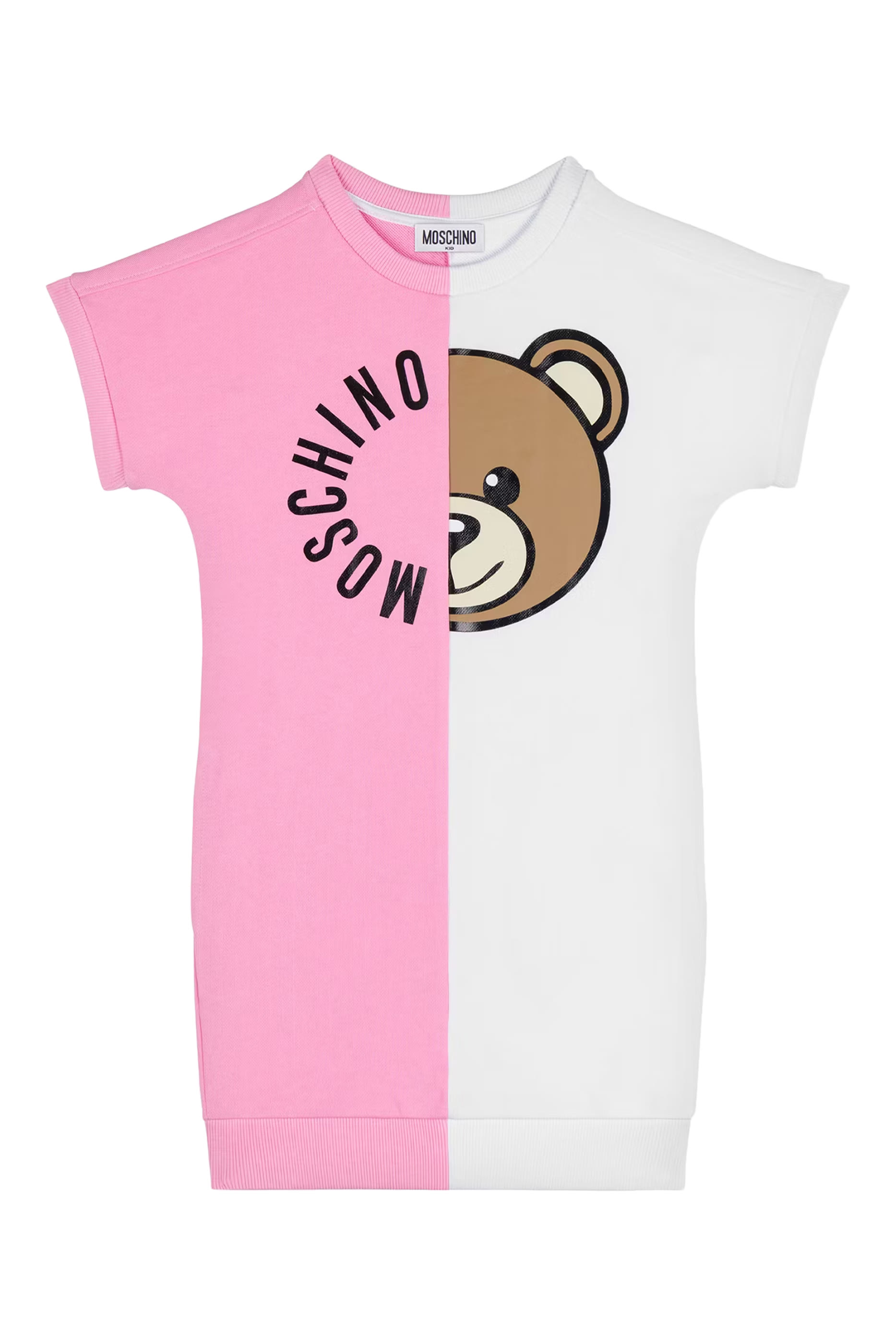 فستان بطبعة شعار الماركة للأطفال