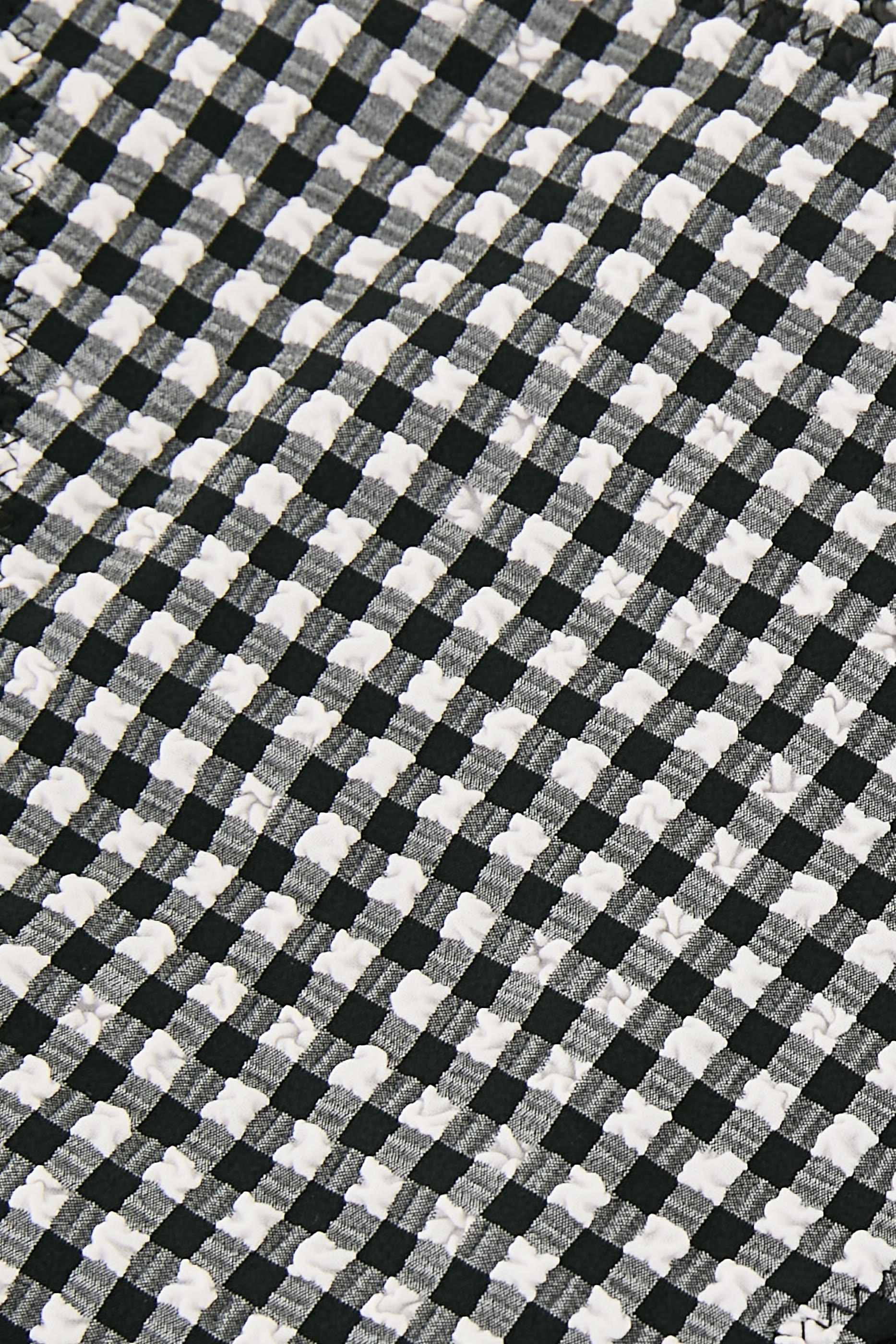 طقم بيكيني سابرينا بنقشة مربعات قماش سيرساكر