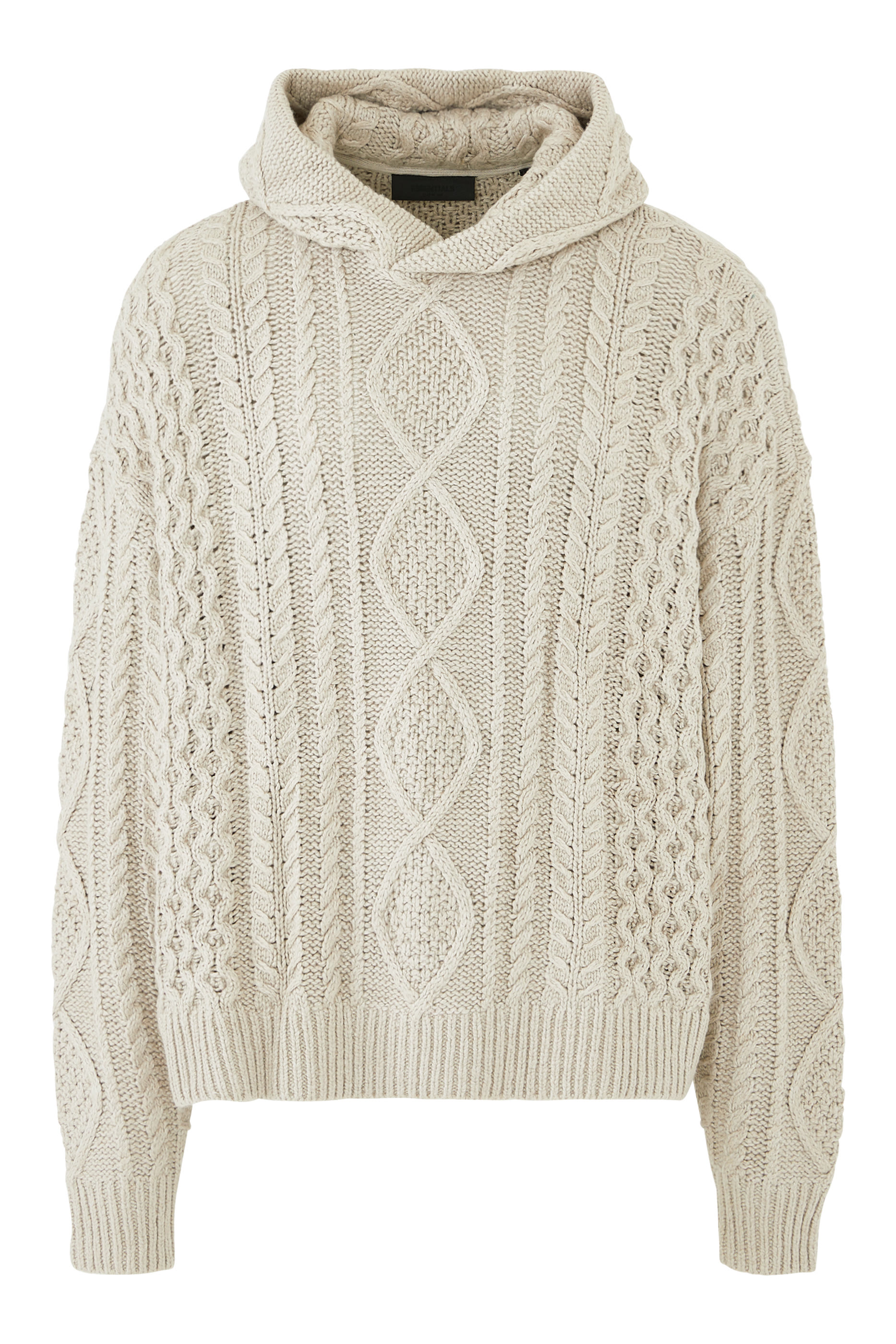 هودي نسيج بغرزة الضفيرة