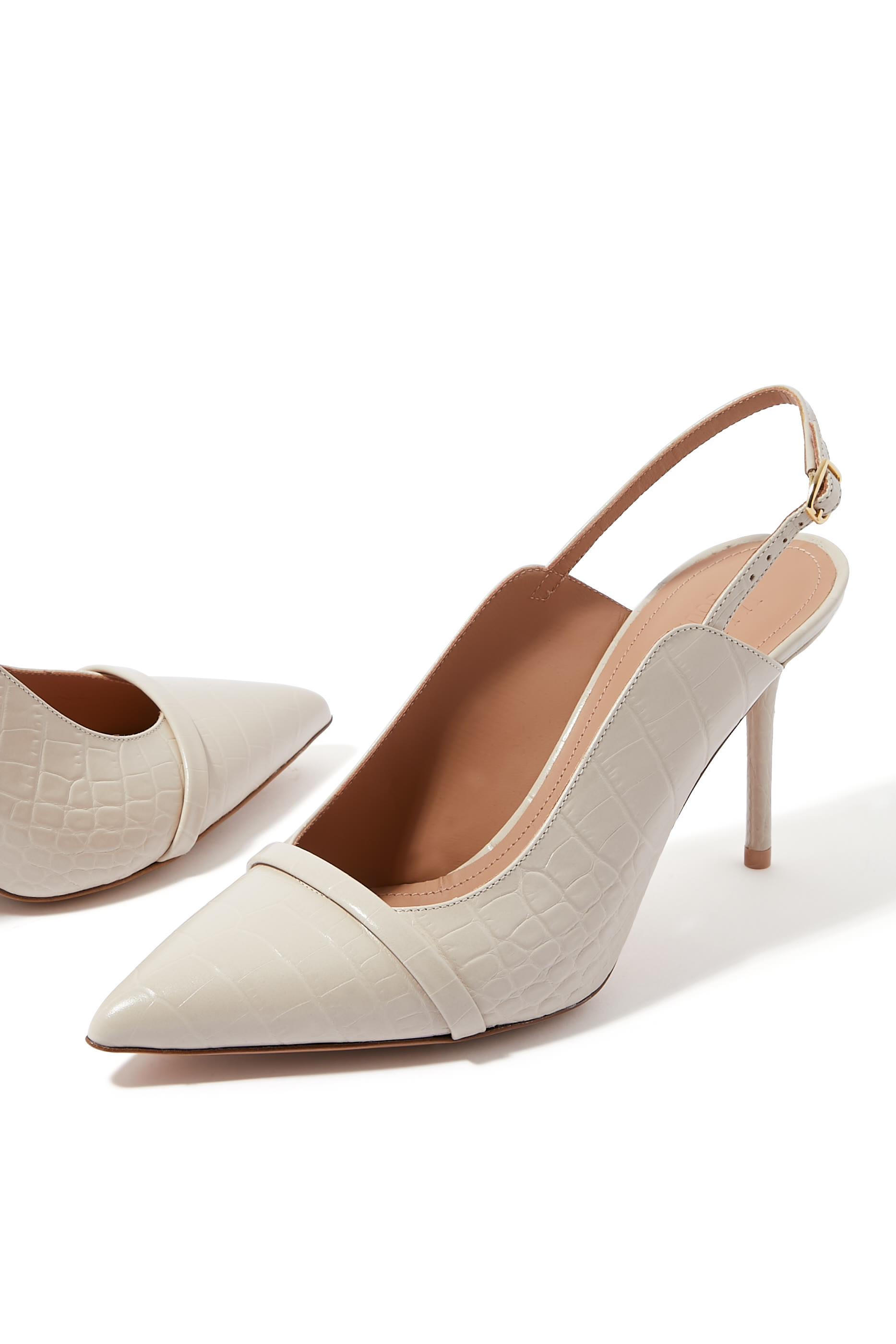 حذاء كلاسيك ماريون 85 بسير خلفي جلد