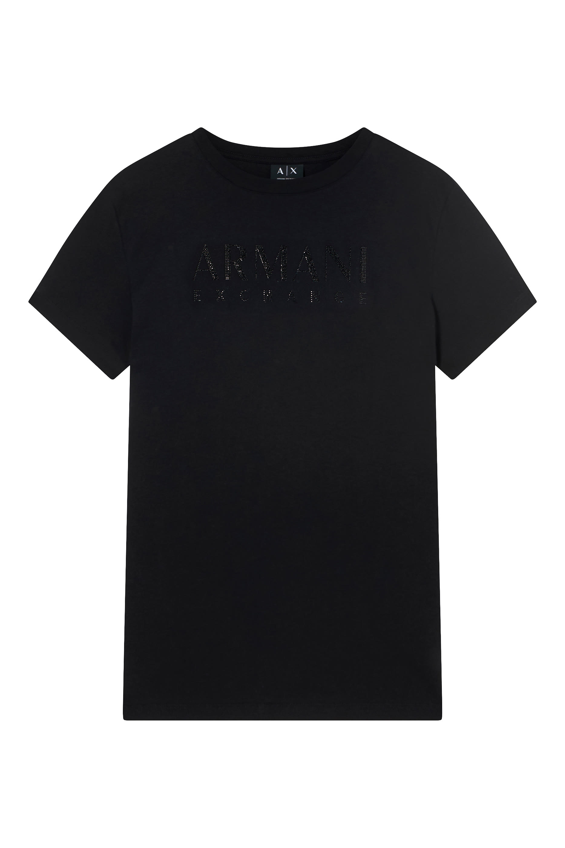 تيشيرت بقصة عادية وشعار الماركة