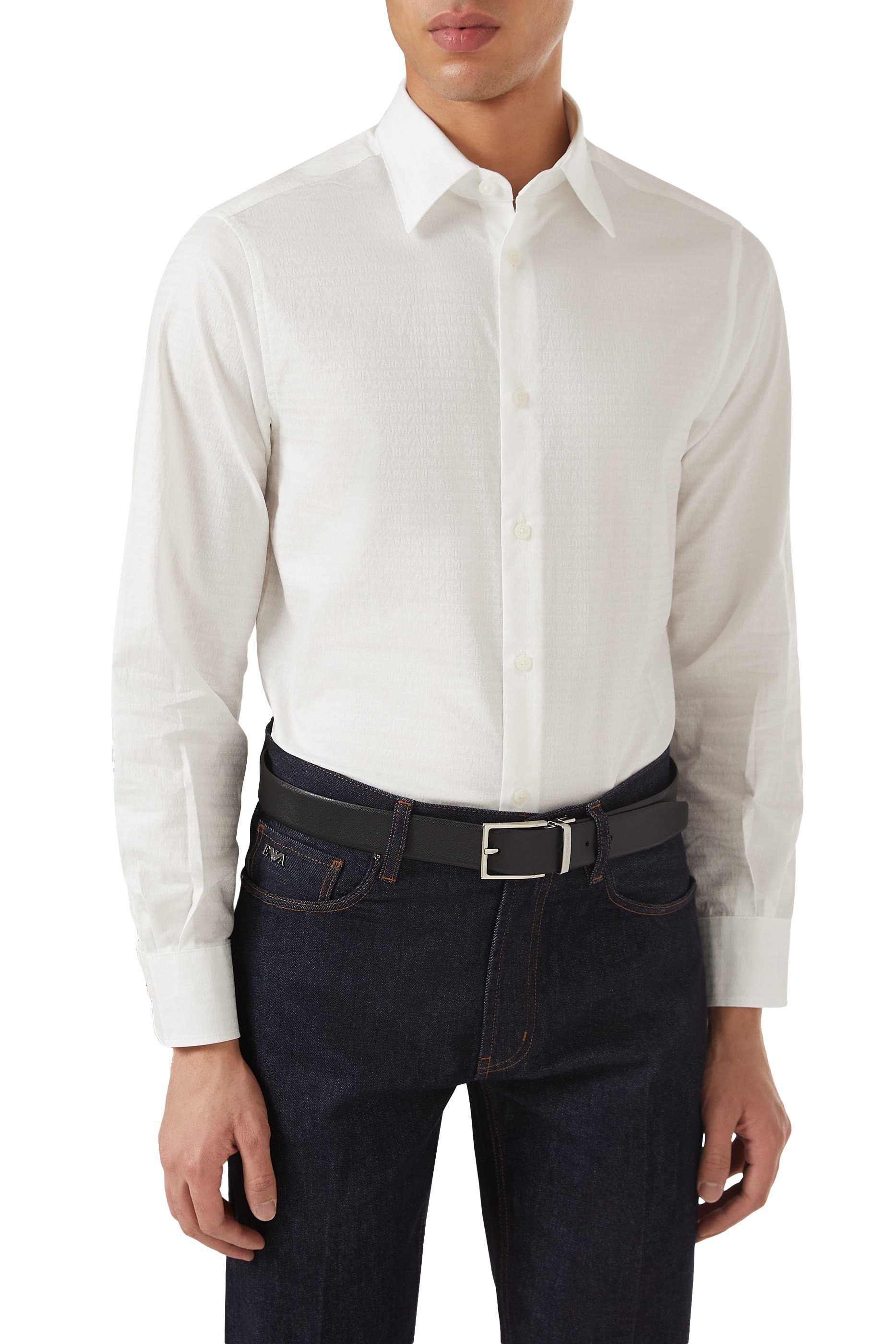 حزام بتصميم كلاسيكي بوجهين