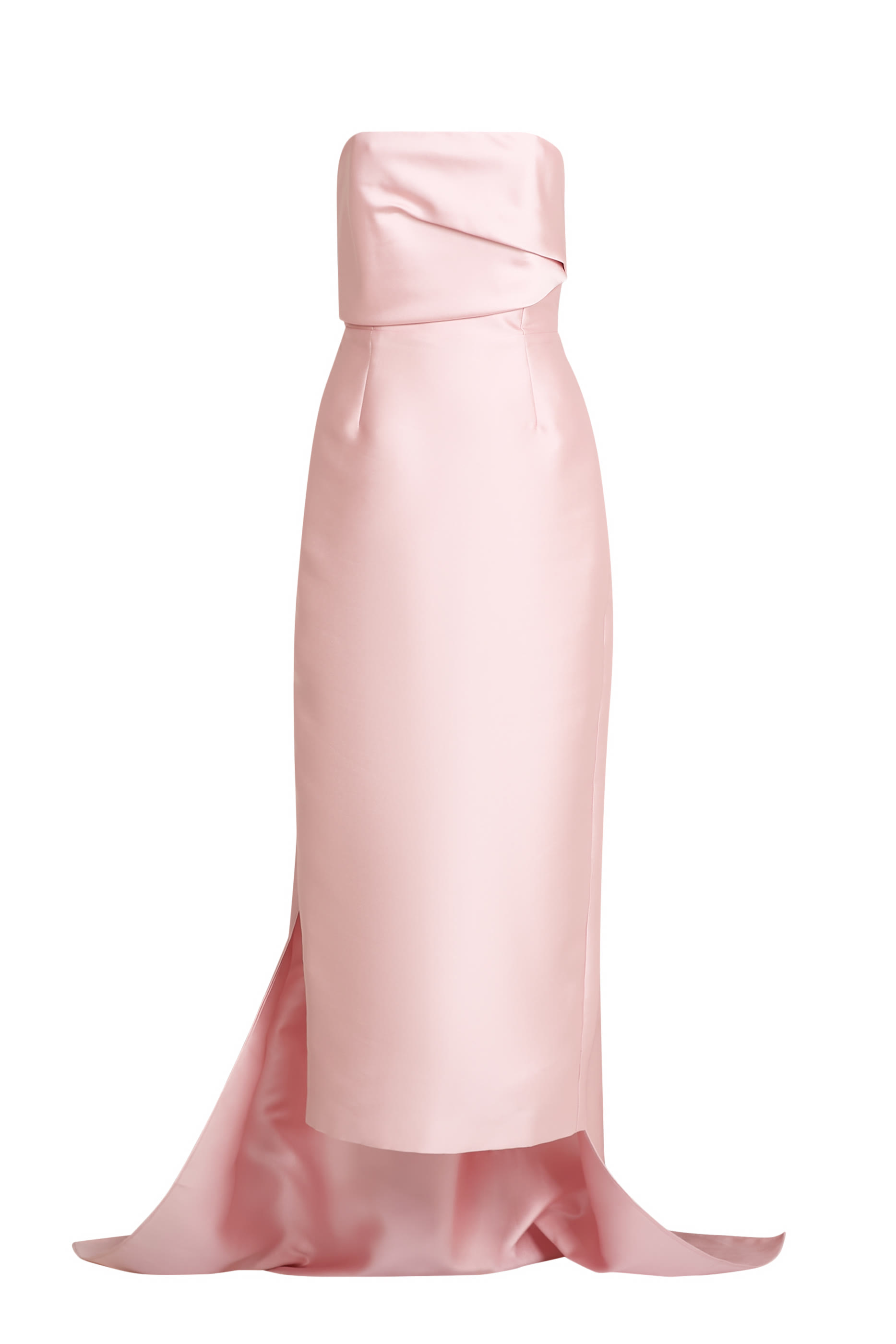 فستان كيكي بطول فوق الكاحل