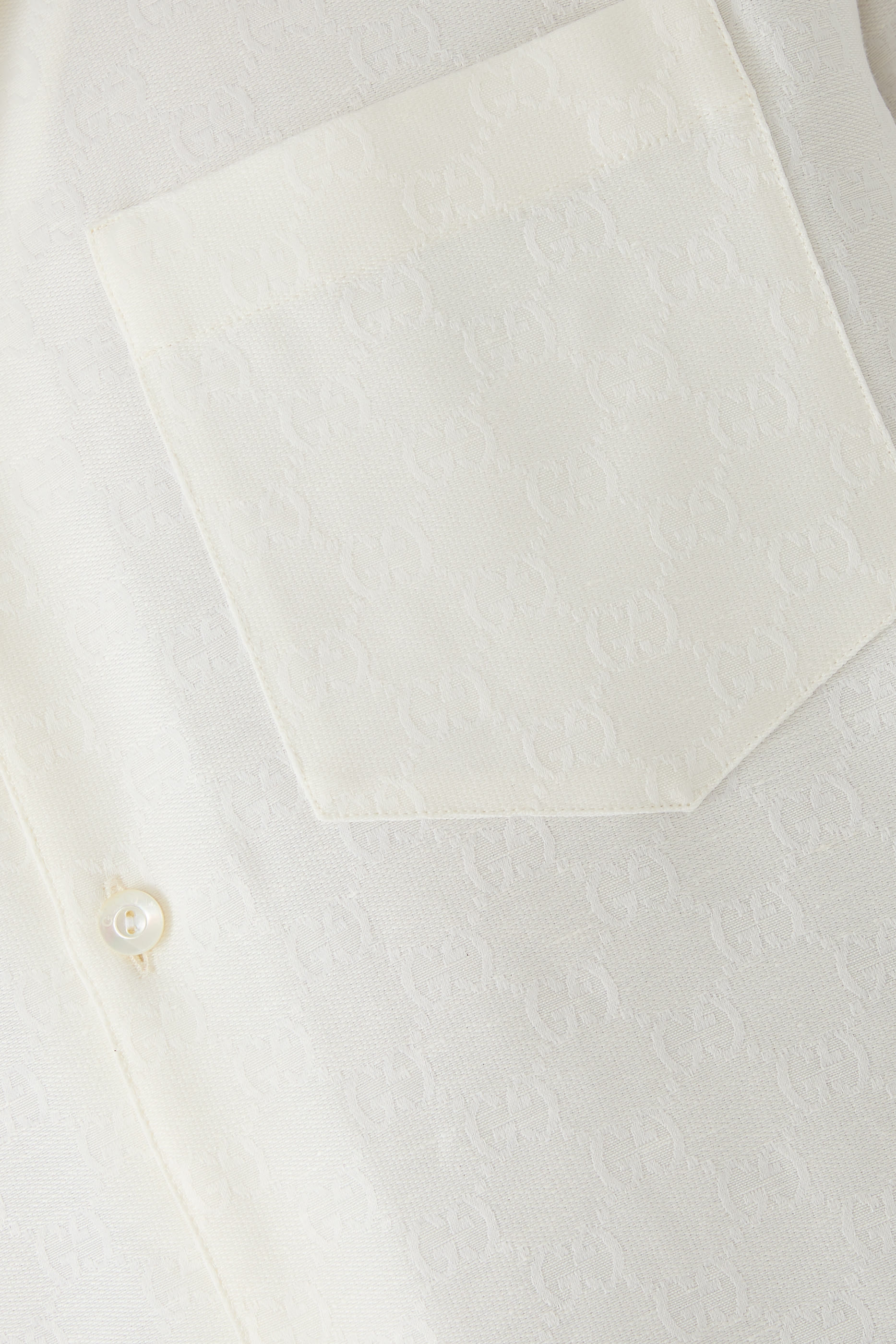 قميص قماش قنب بشعار الماركة