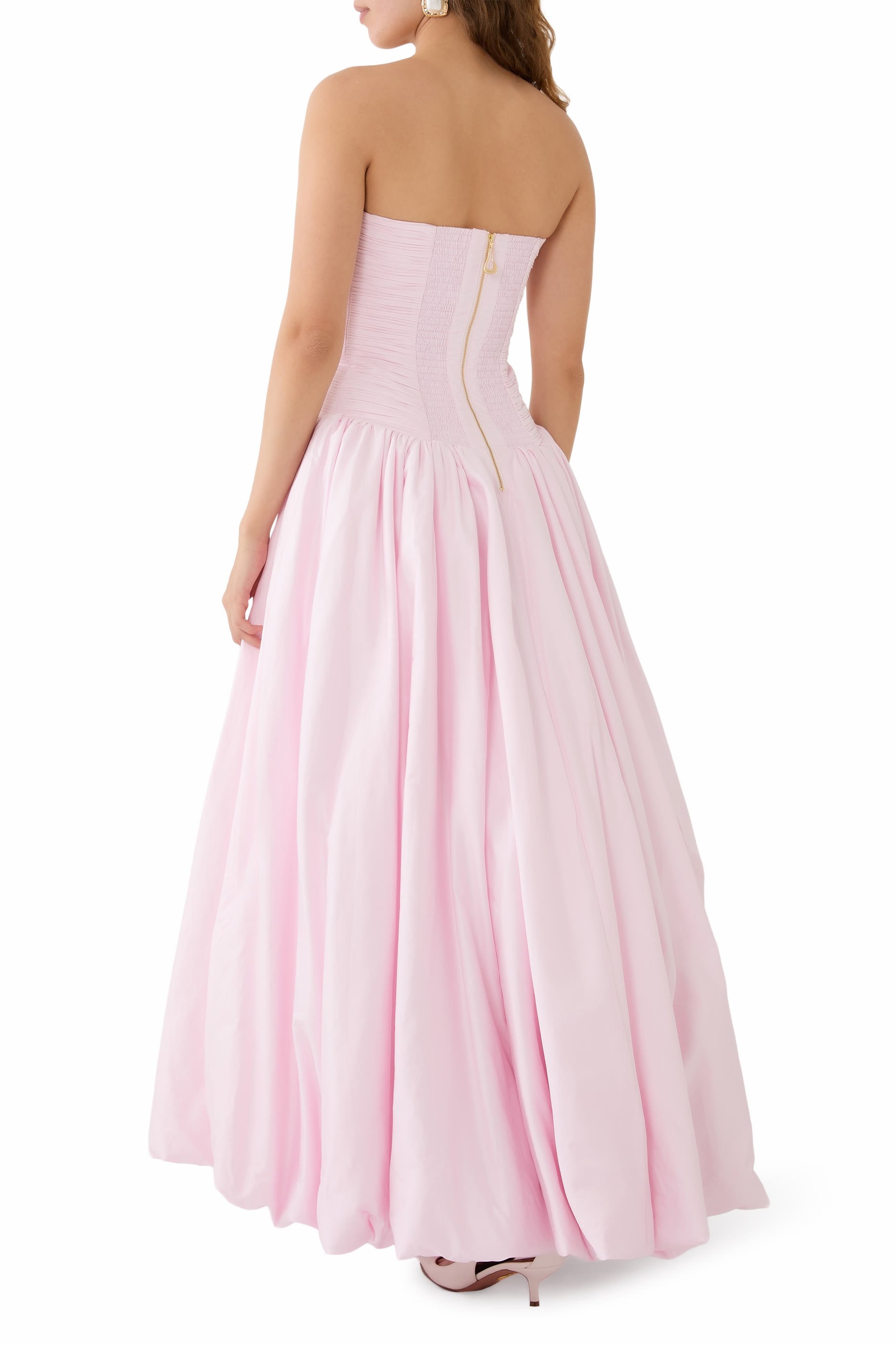 Violette Bubble Hem Maxi Dress 