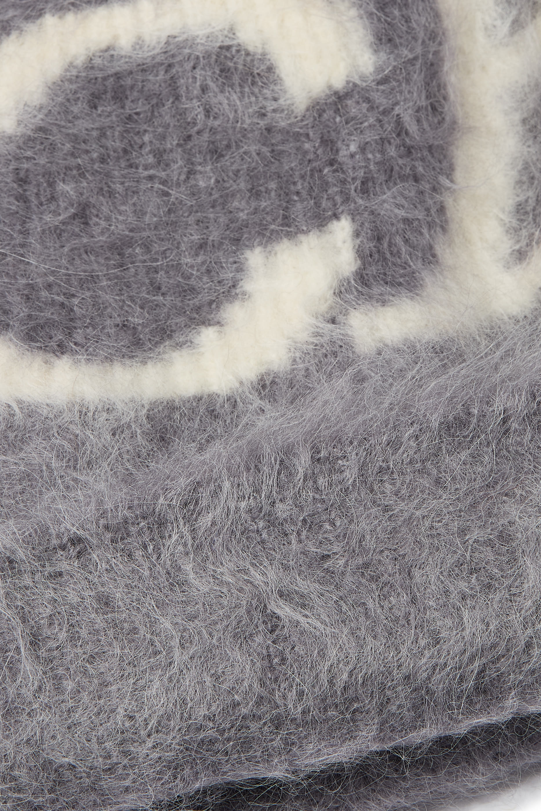 قبعة بيني بشعار الماركة صوف ألبكة منسوج