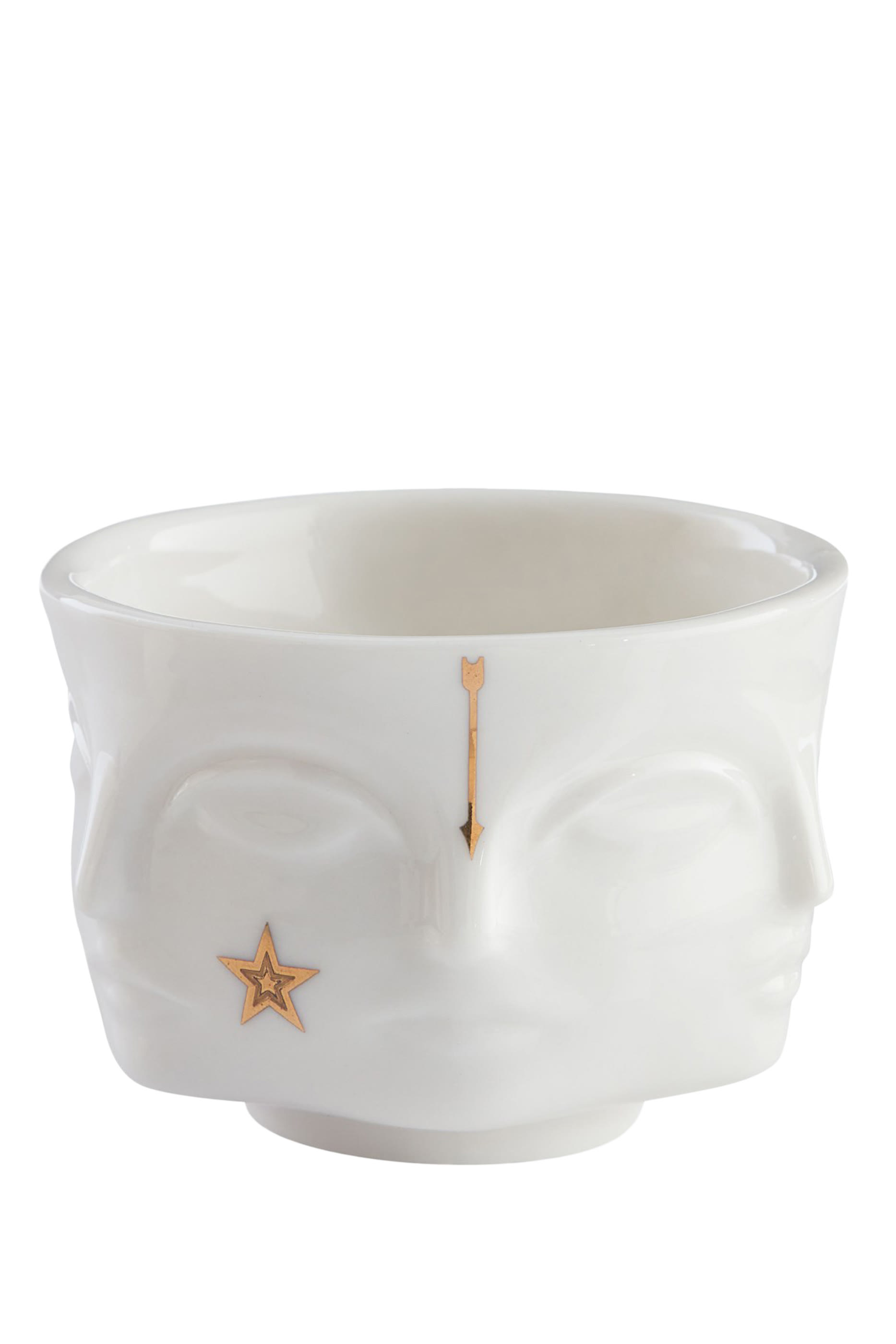 حامل شمعة ميوز بتفاصيل مذهبة