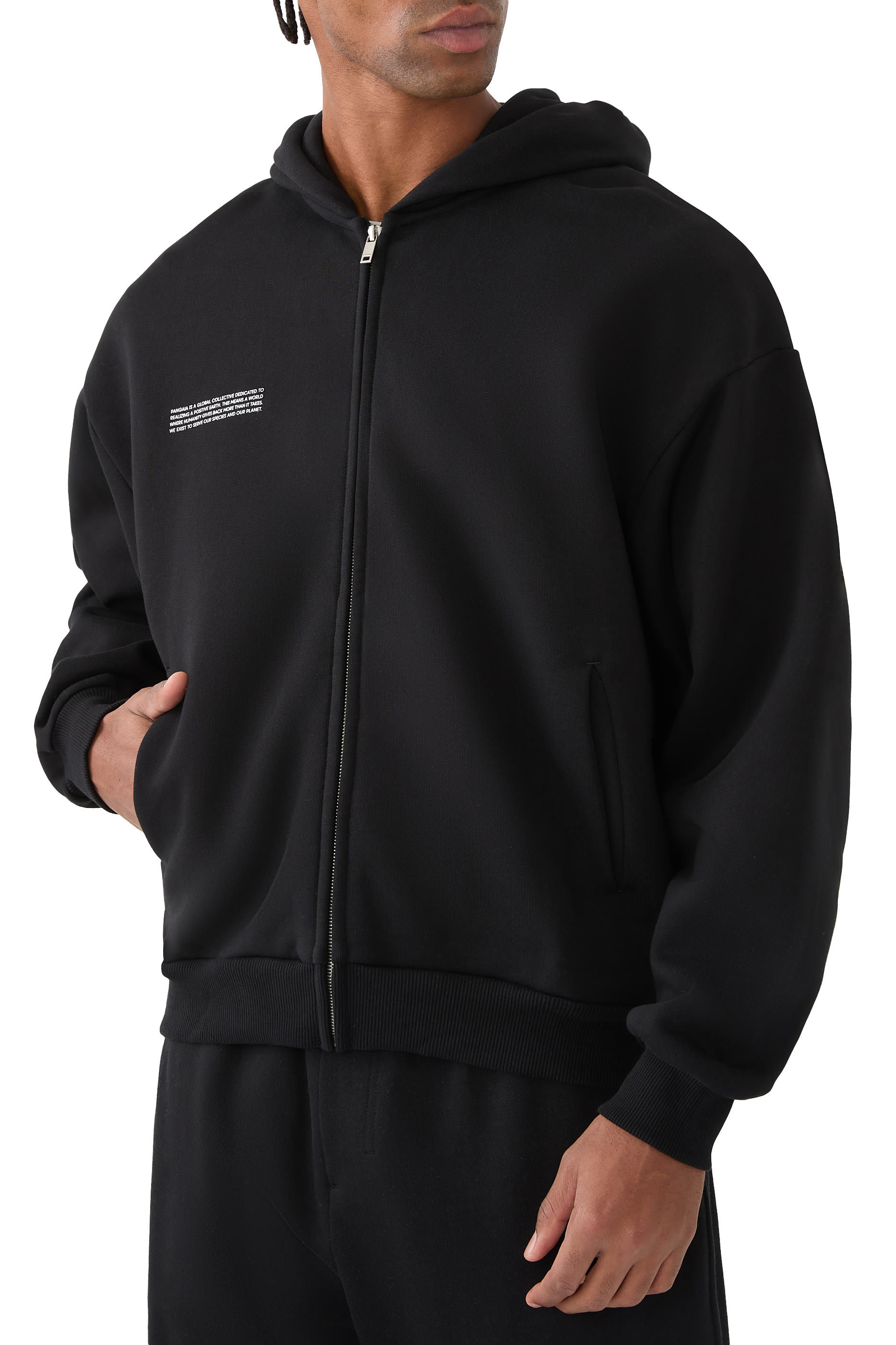 هودي دي أن أي بسحاب قماش ثقيل