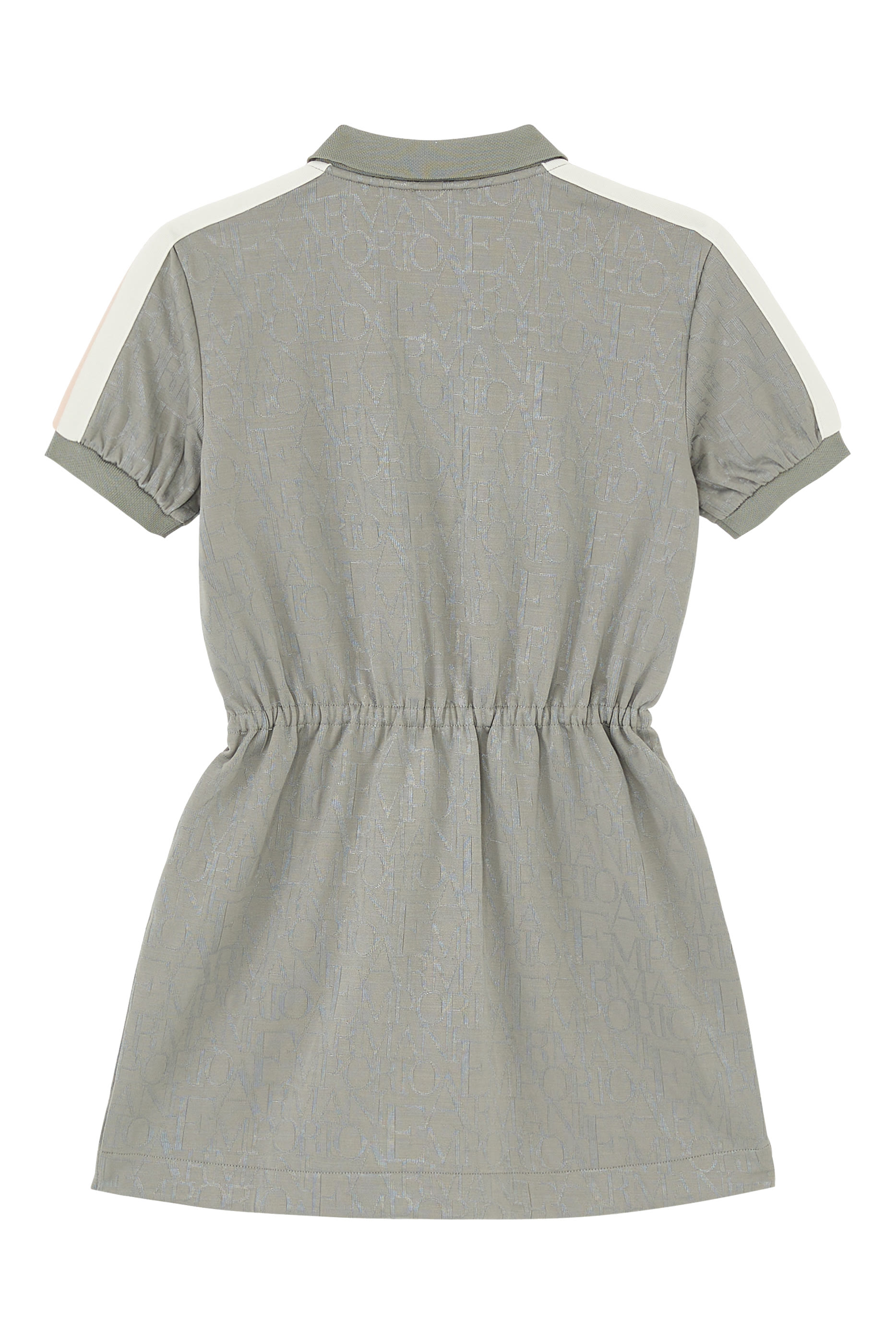 فستان بياقة بخصر مكشكش للأطفال