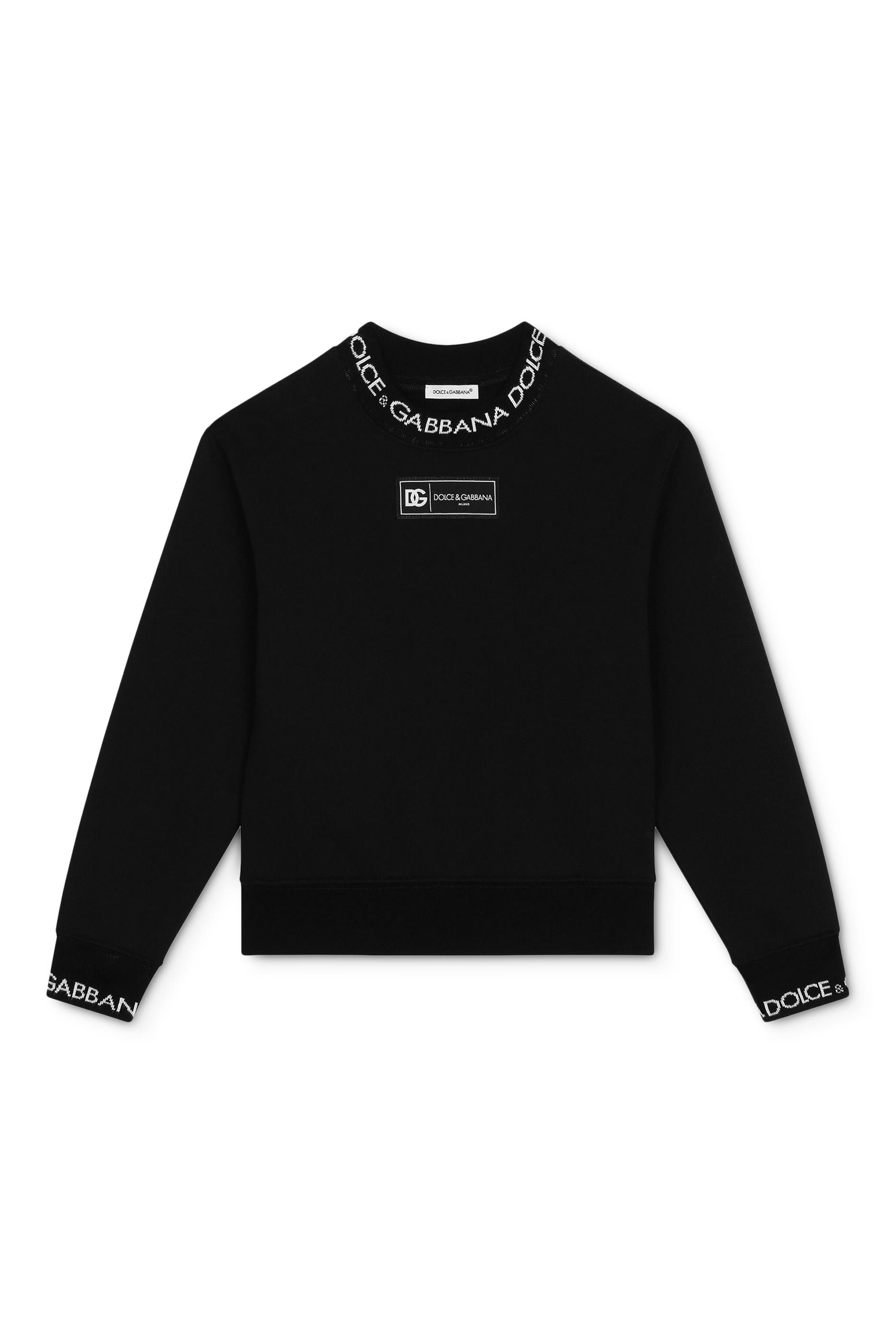 سويت شيرت للأطفال بشعار الماركة