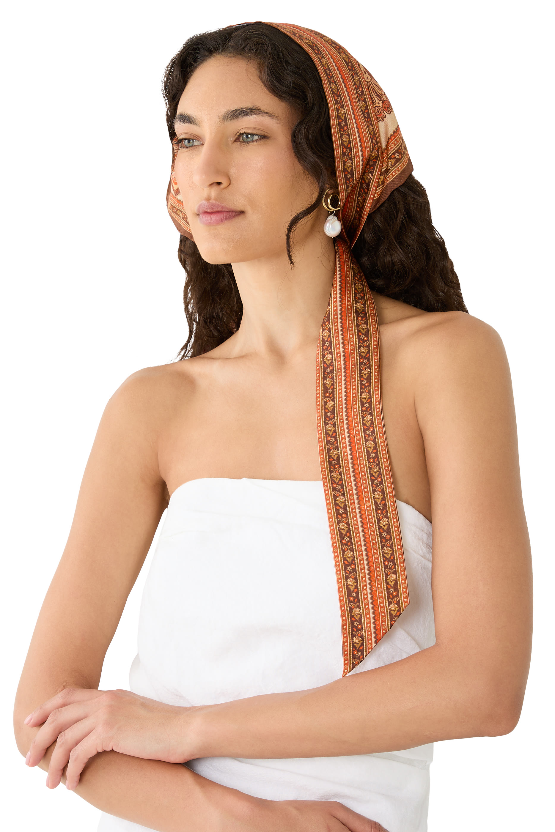 طوق رأس بطبعة بايزلي