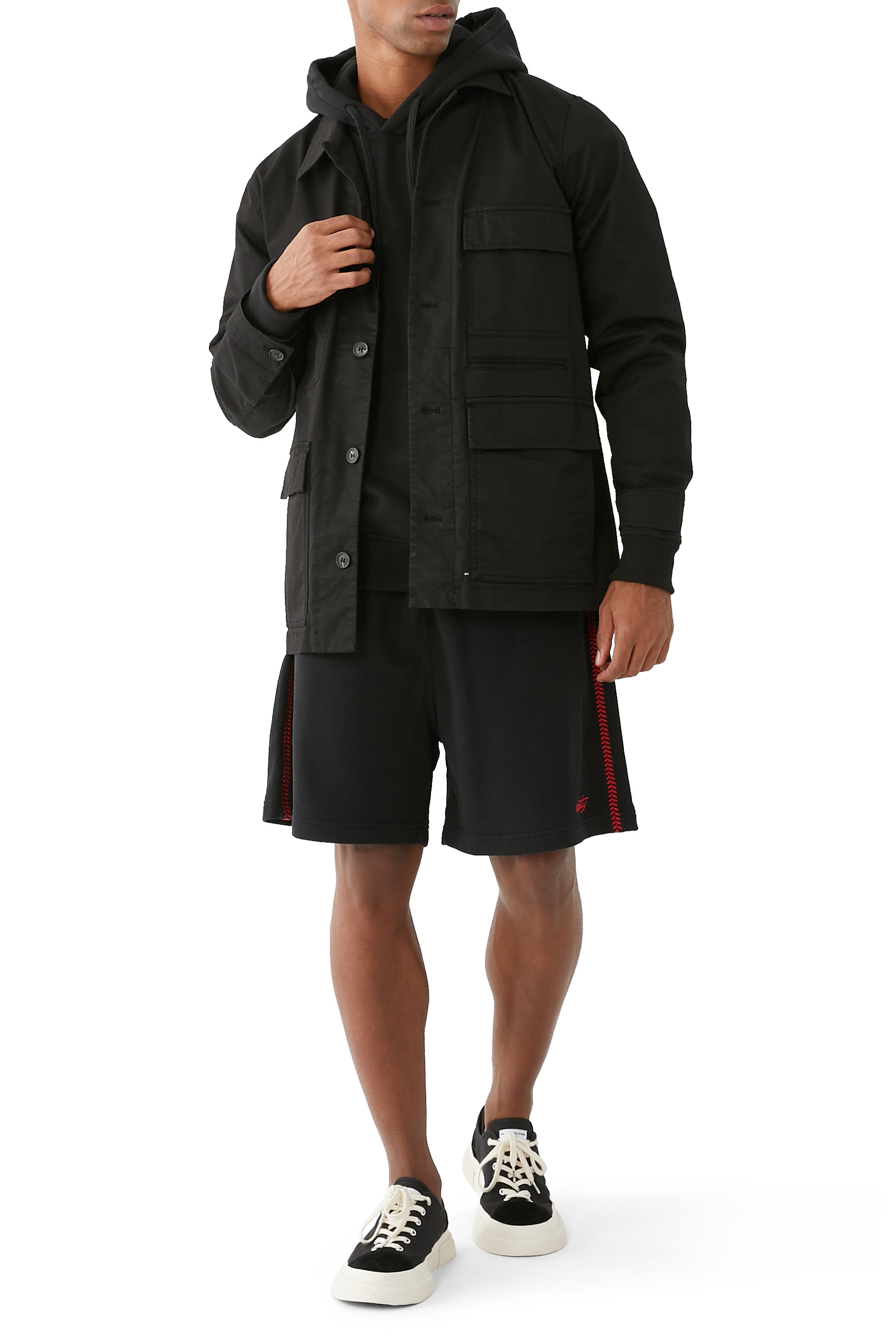 بنطال رياضي كومفي بشعار الماركة