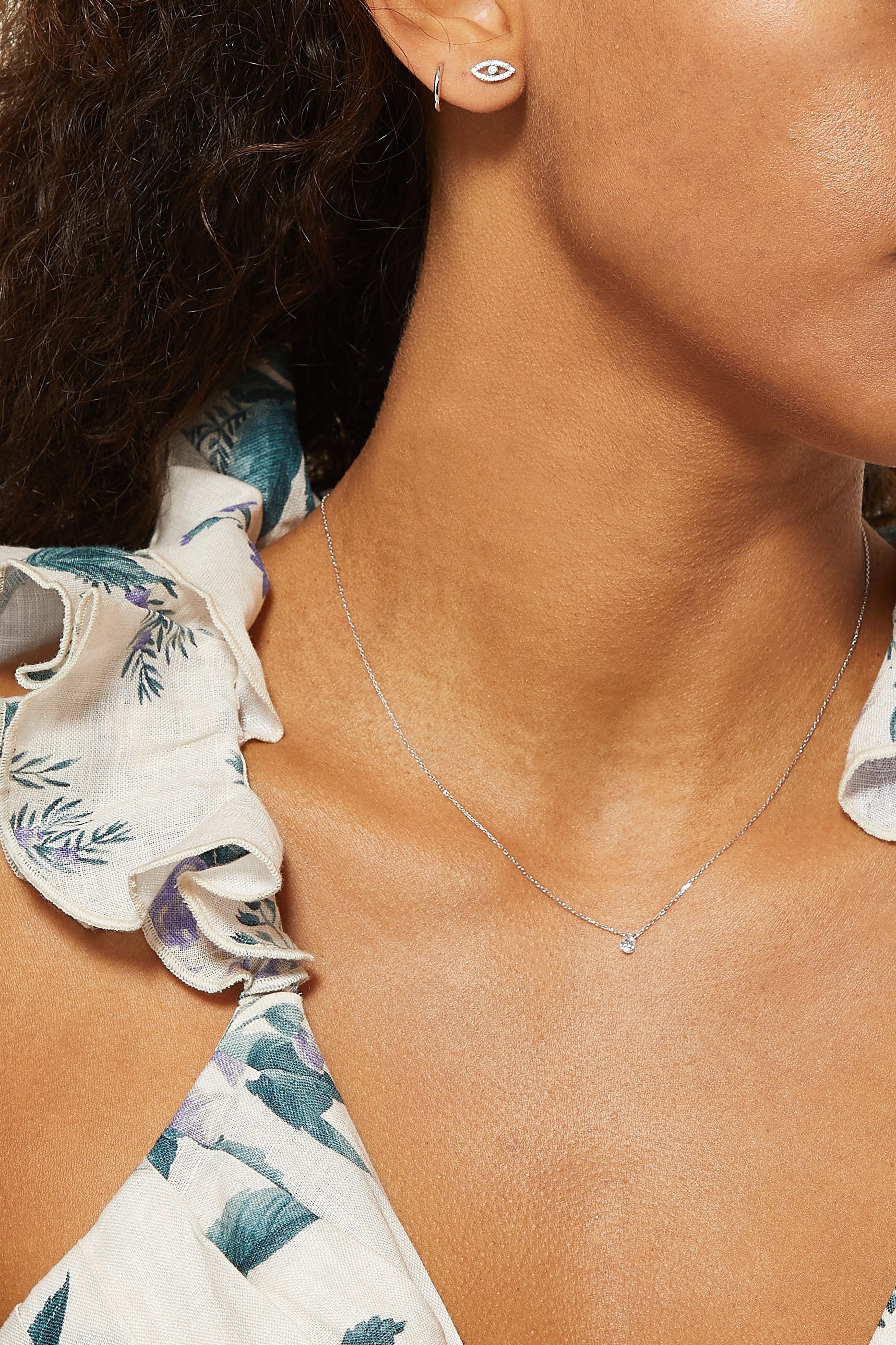 قرط بيرسينج دائري بسيط