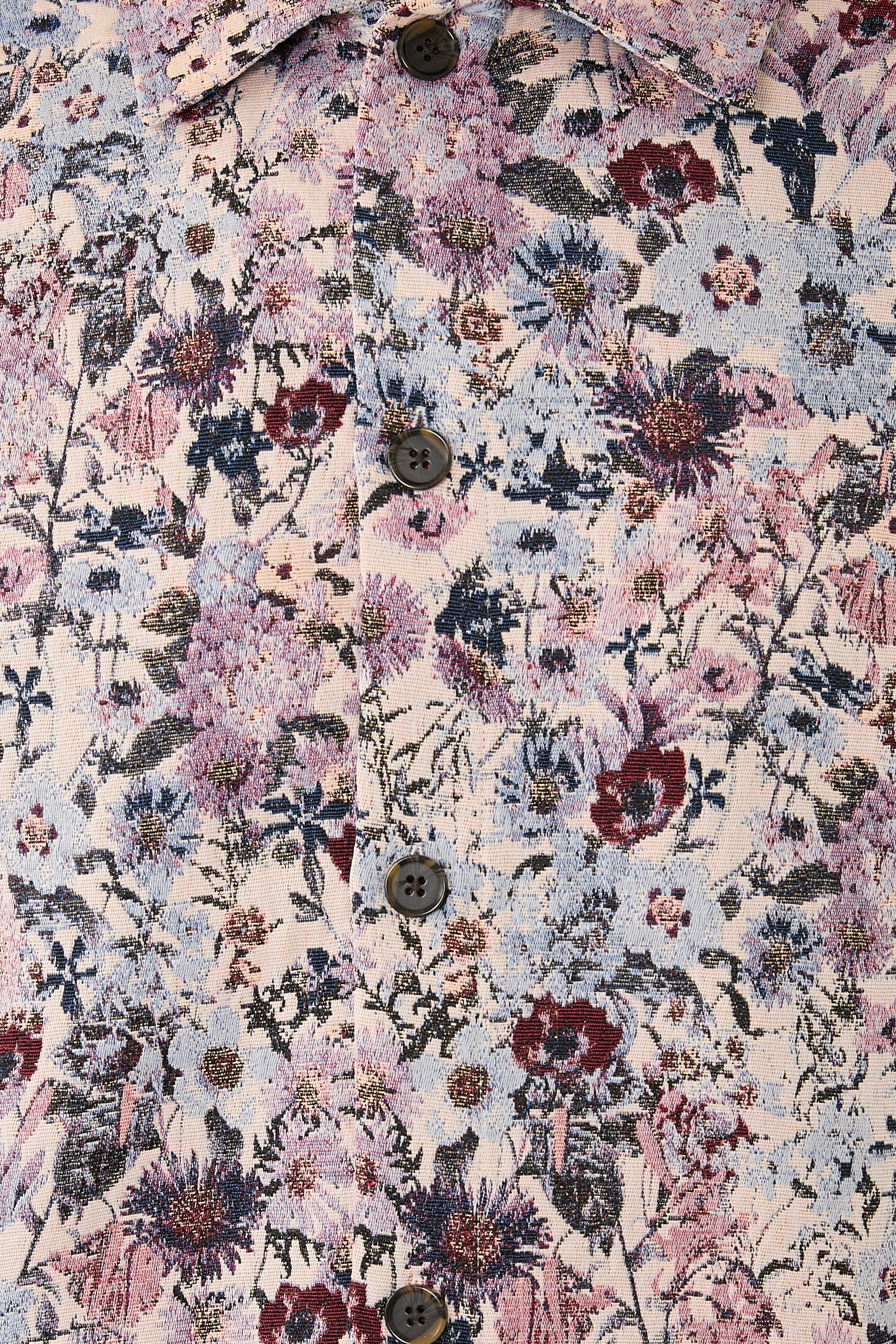 قميص هيو بنمط جاكيت جاكار