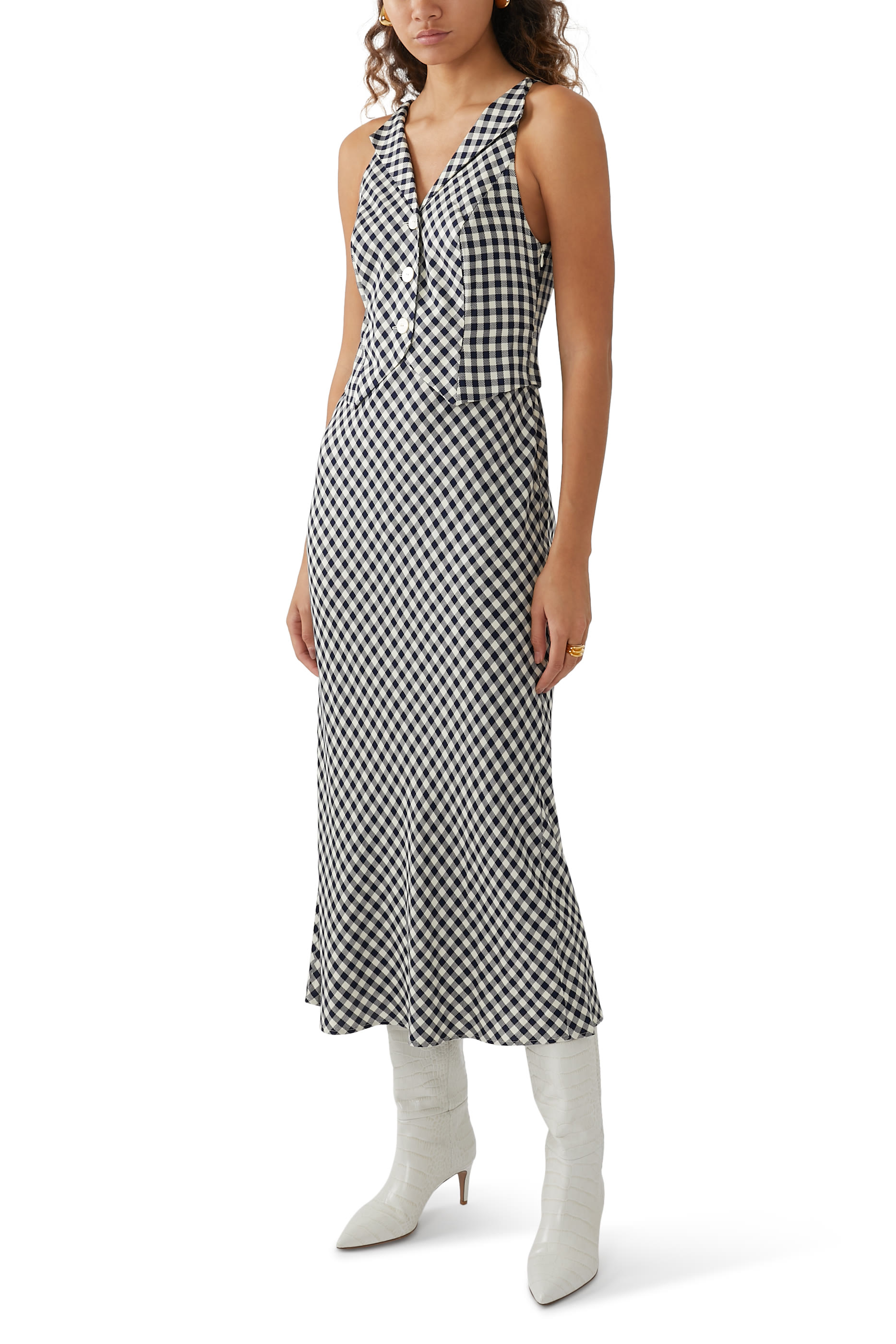 فستان كيمي بقصة متوسطة الطول