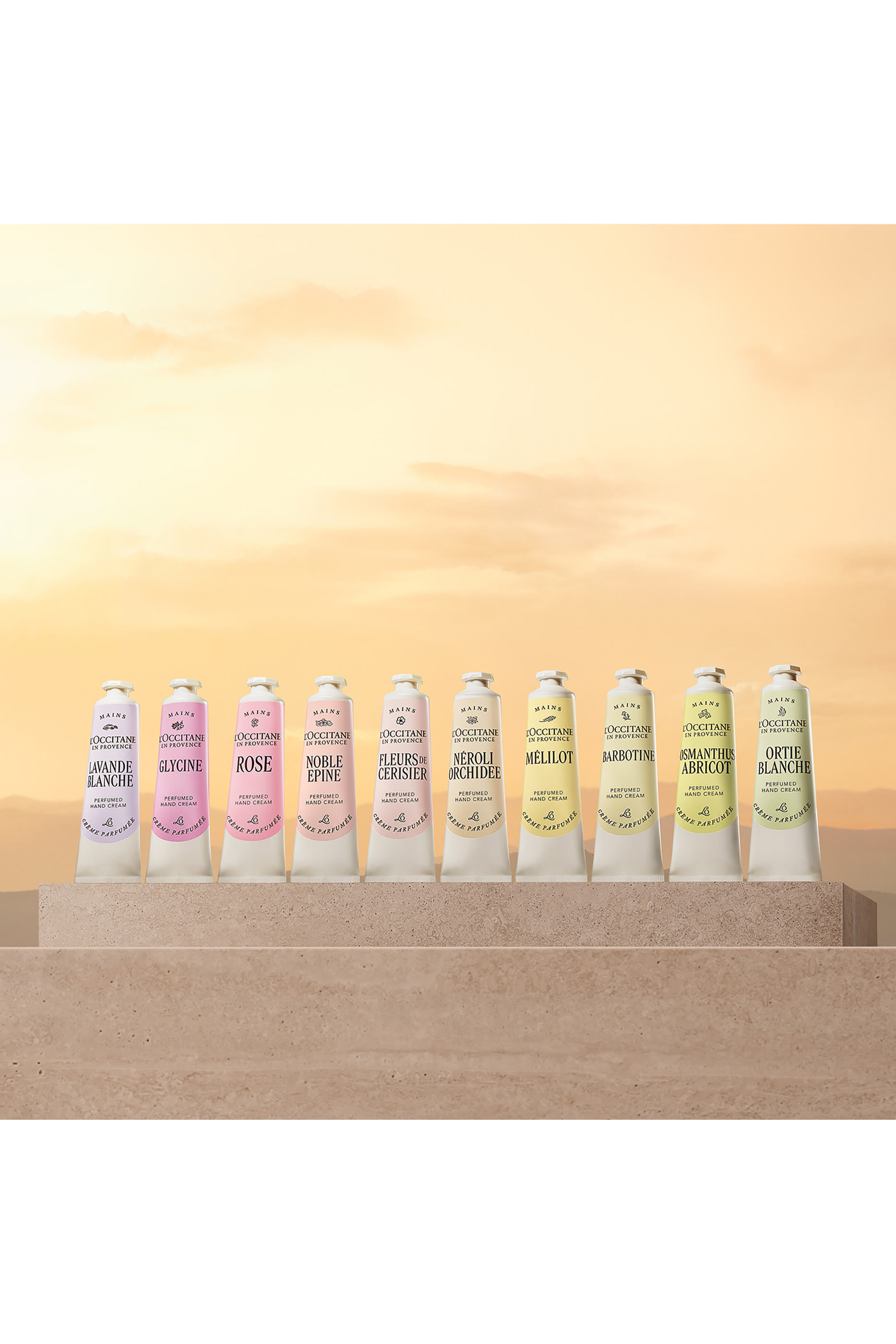 كريم اليدين لوكسيتان بزهور الكرز (فلور دي سوريزيه)