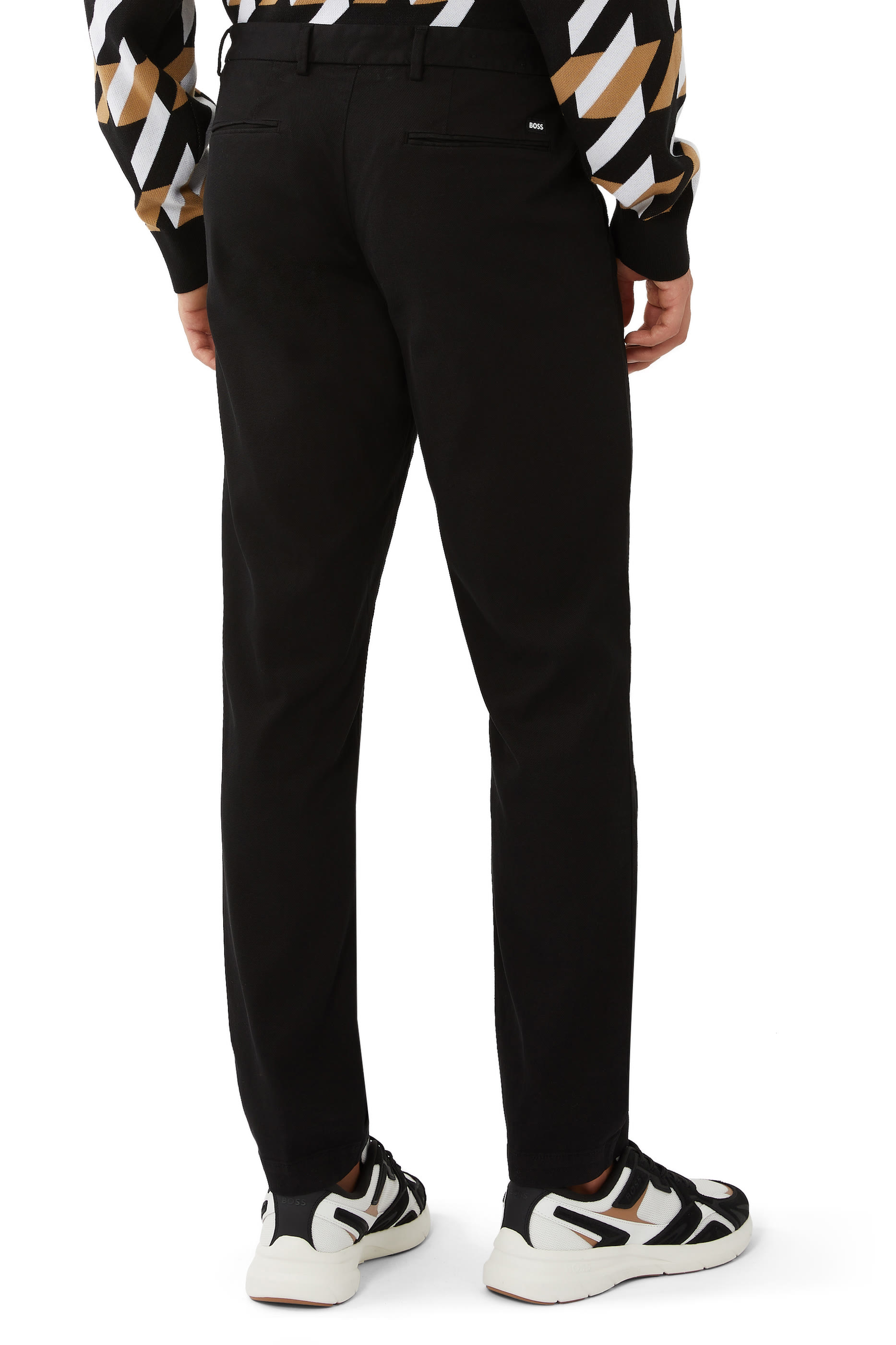 Slim-Fit Stretch Cotton Chinos