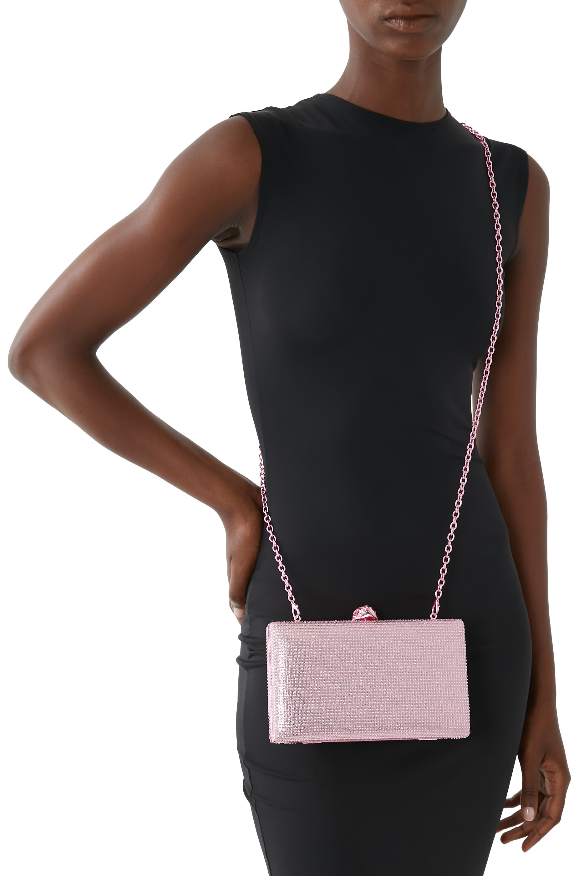 كلاتش كنسينغتون مرصع بالكريستال