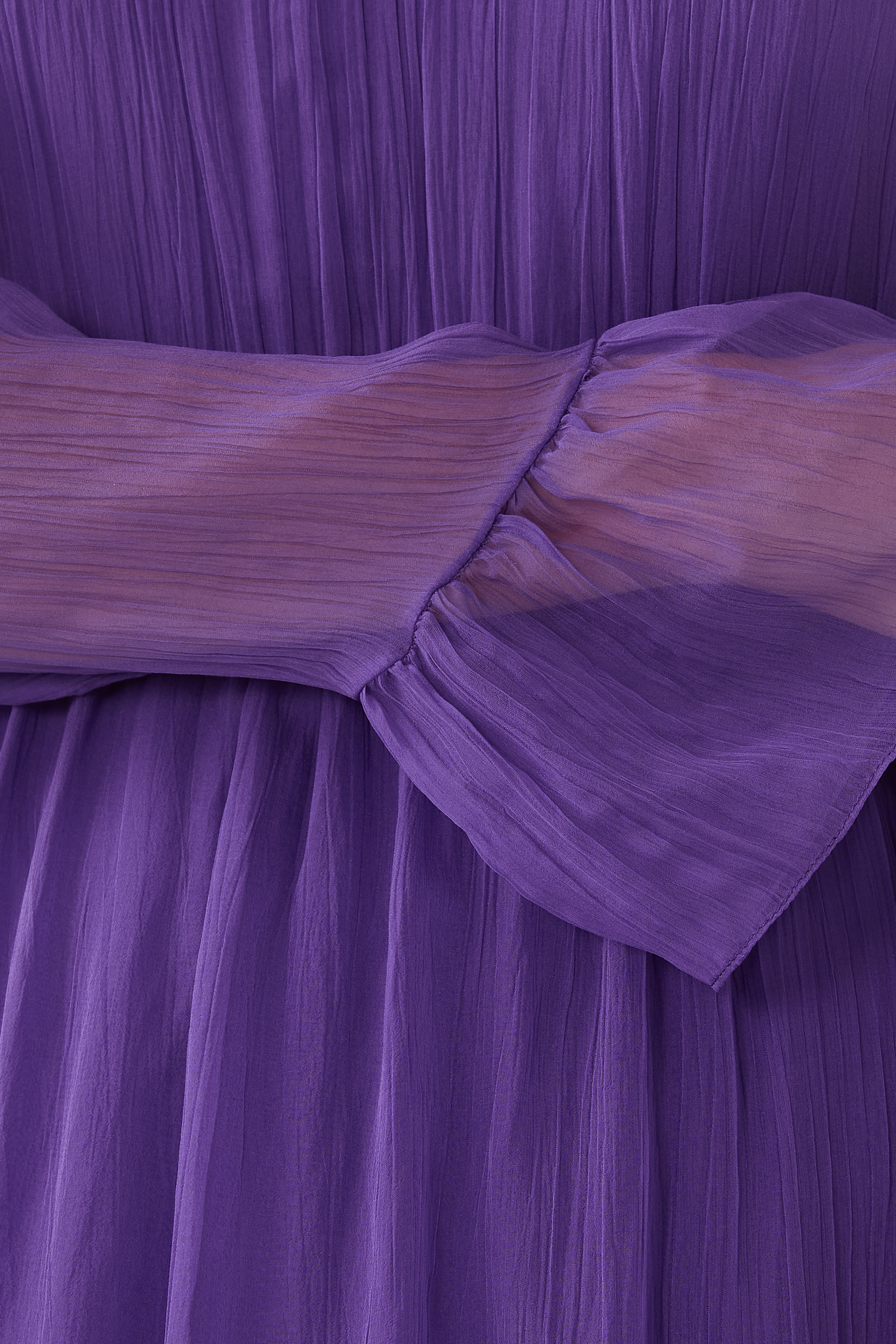 فستان حرير شيفون