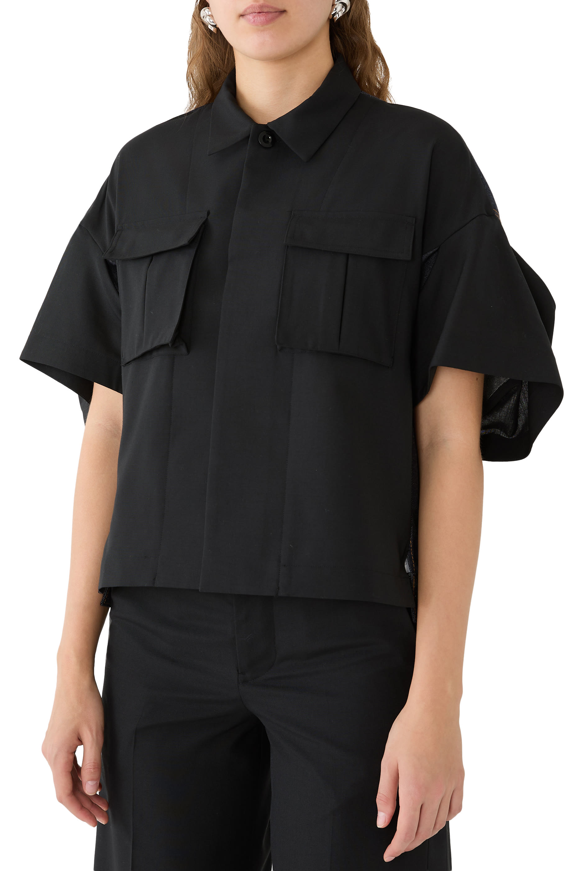 تيشيرت دنيم وقماش بدلات