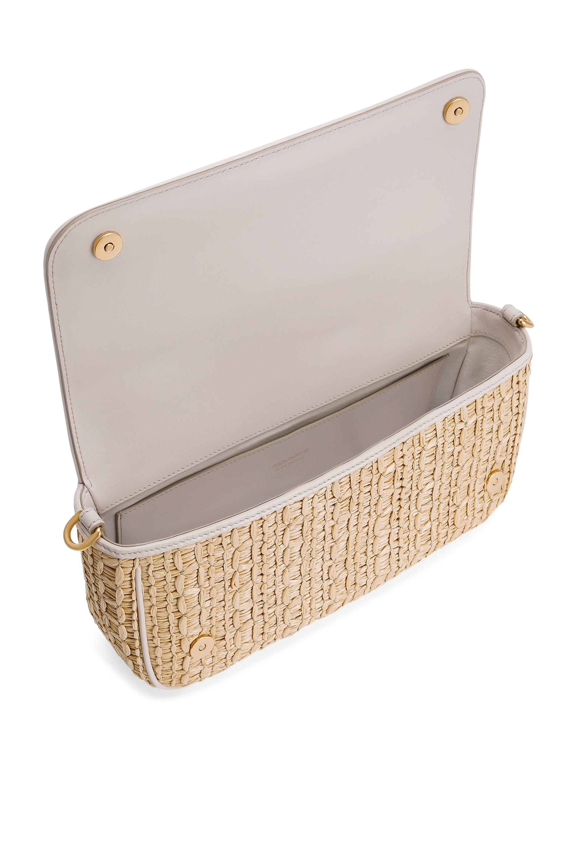 حقيبة كتف خوص كروشيه