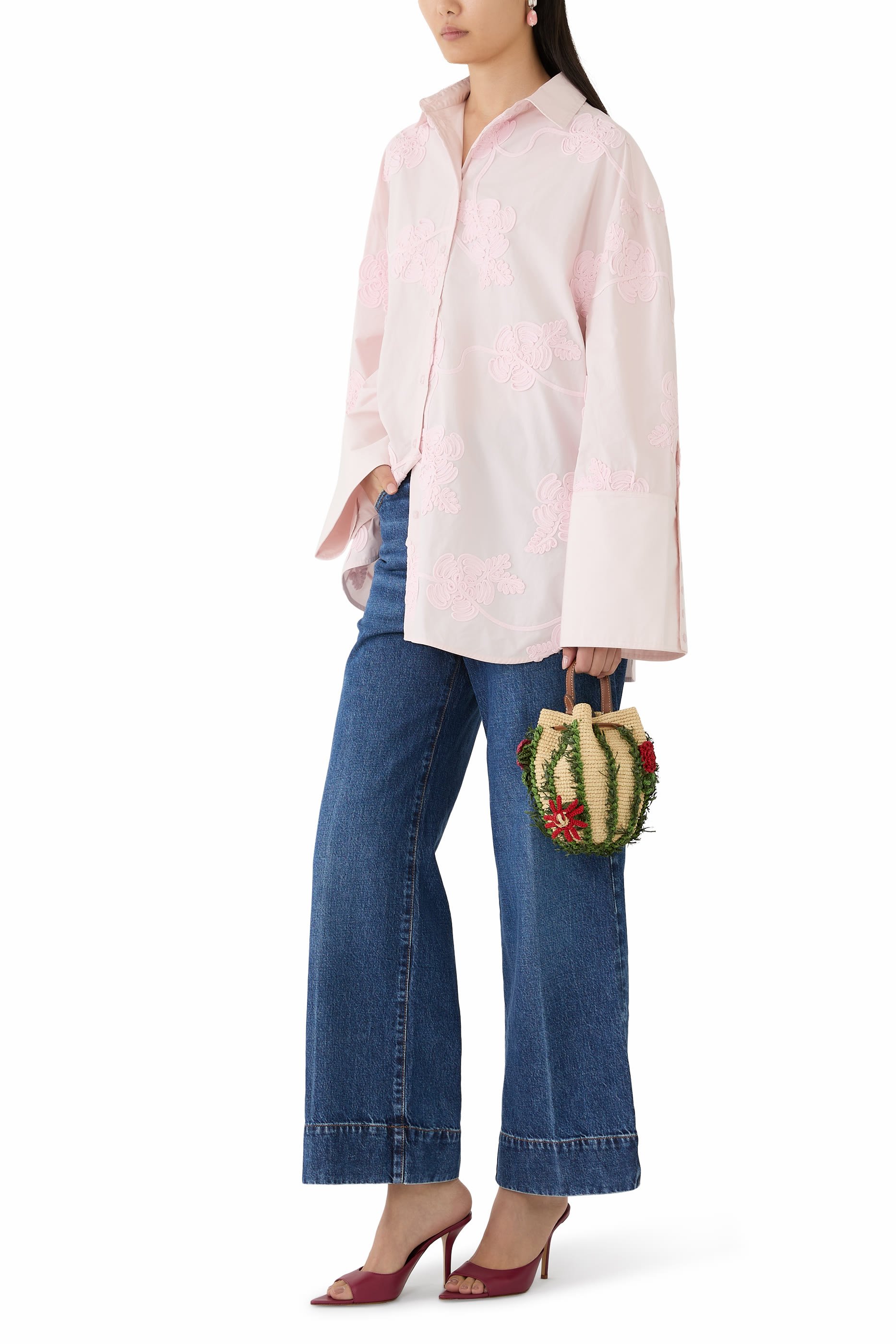 Flower Oversized Shirt