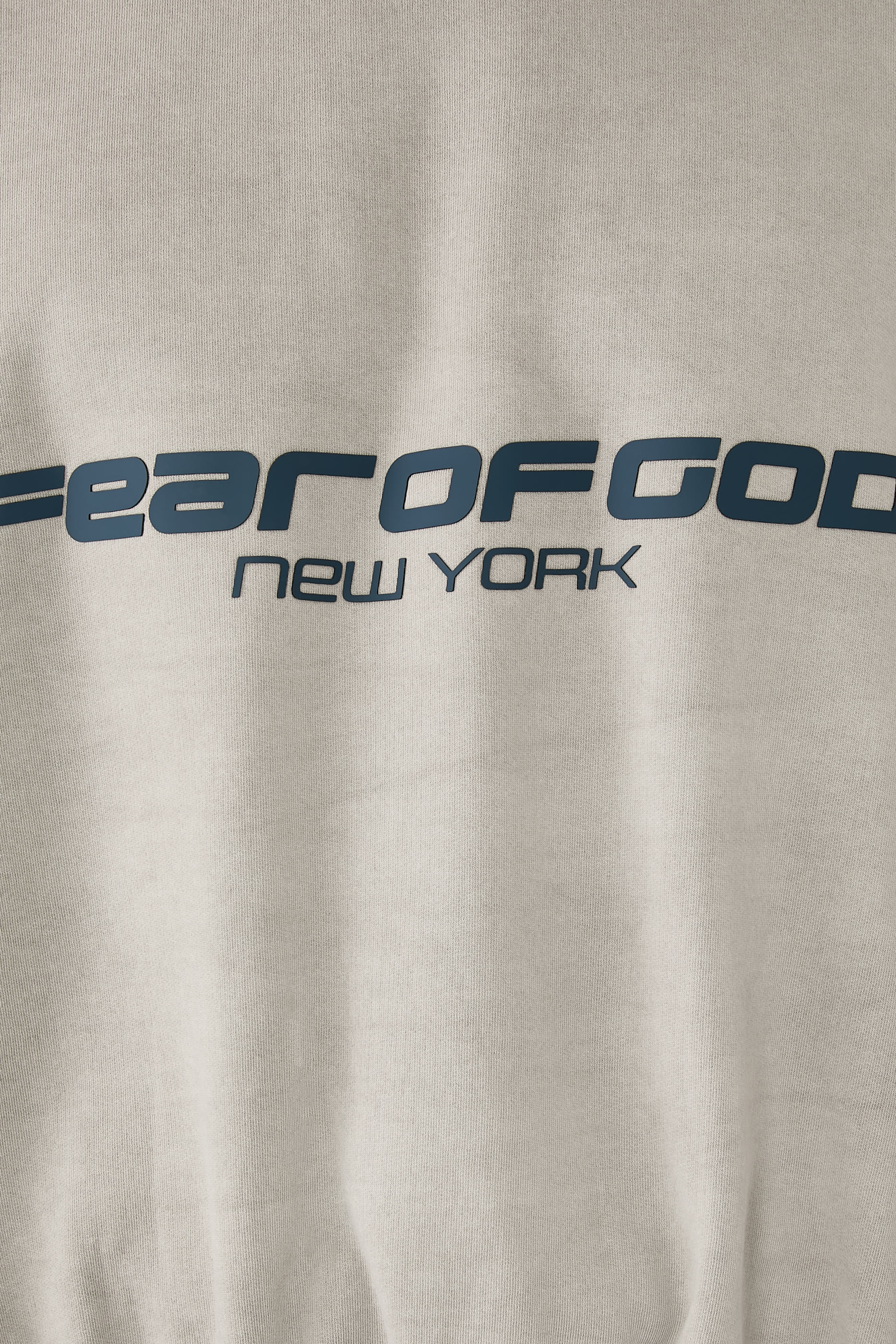 سويت شيرت بقصة قصيرة صوف ثقيل الوزن