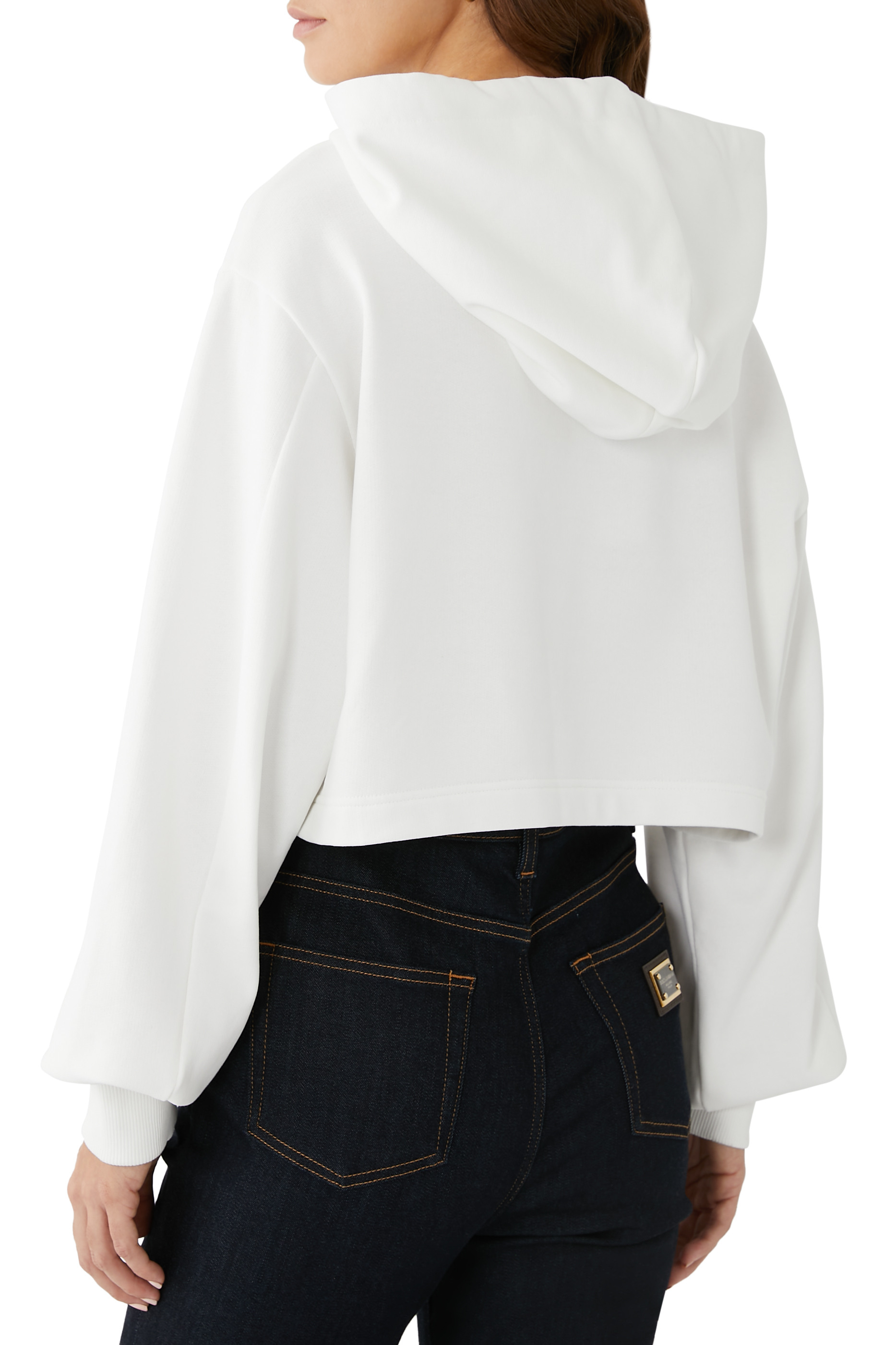 هودي بشعار الماركة وزهور