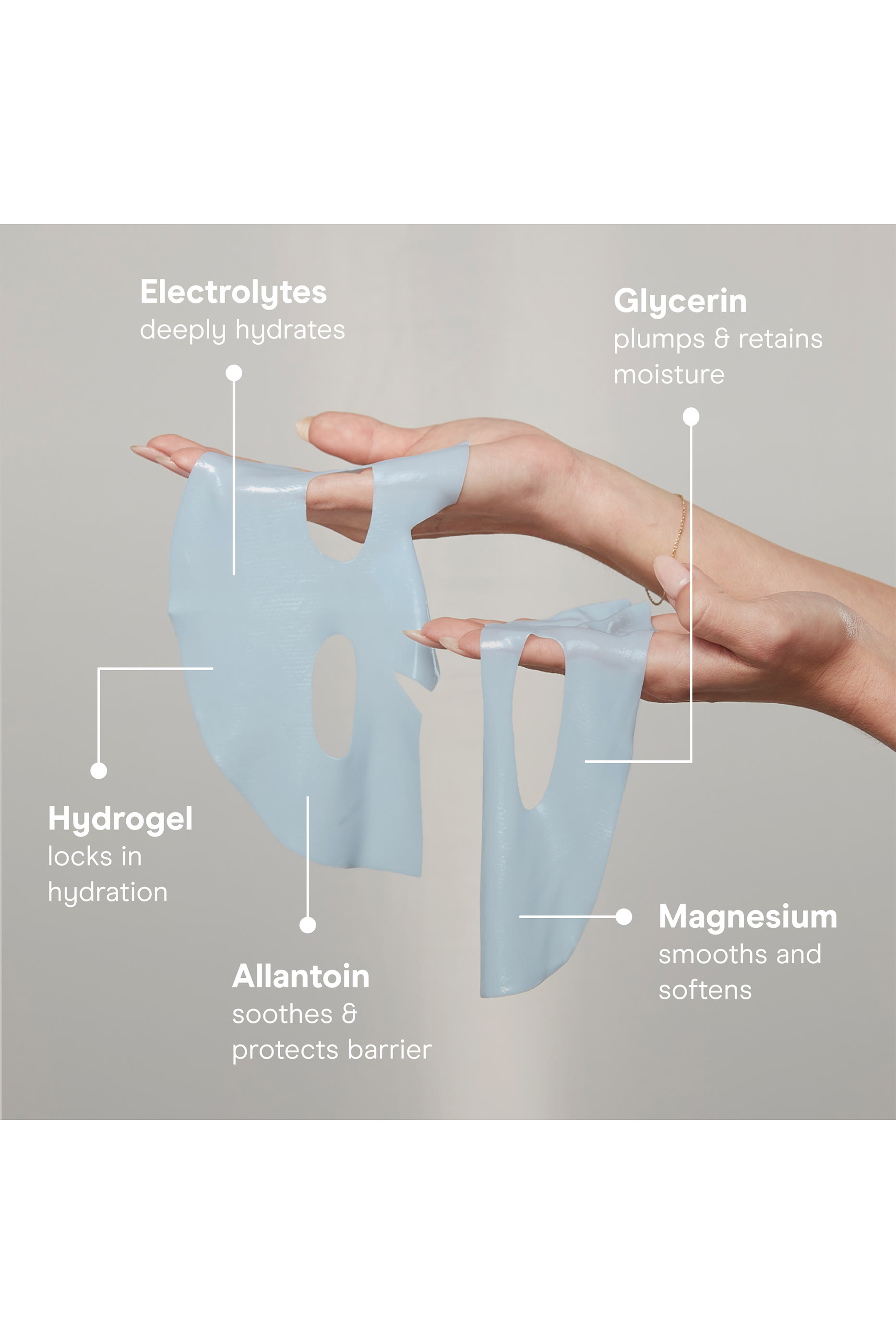 مجموعة أقنعة ايون بليكس بقوام جل مائي لتنشيط البشرة، (عبوة من 5 قطع)