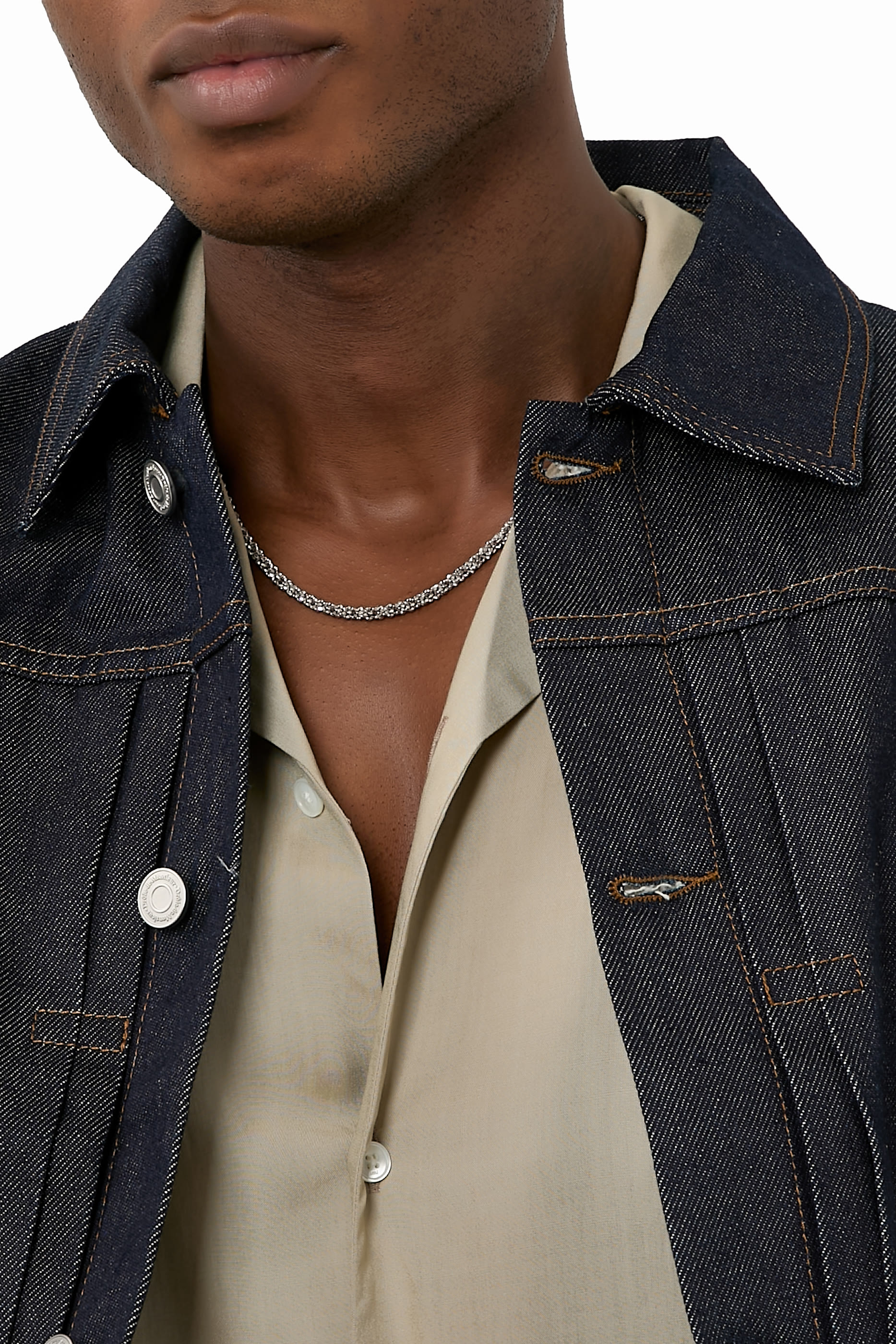 قلادة إسنشال مارغاريتا، فضة إسترلينية