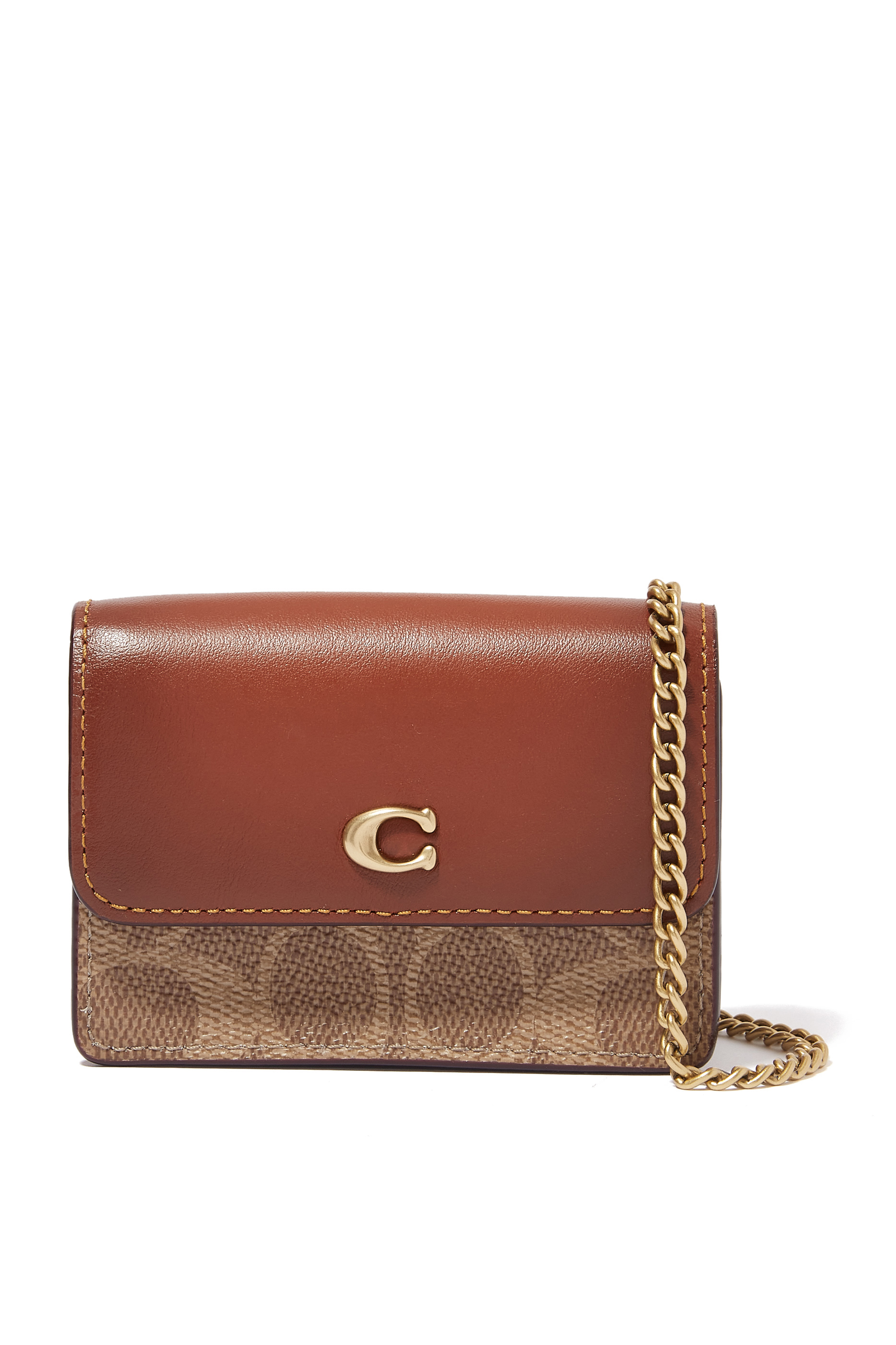 حافظة بطاقات بغطاء قلاب