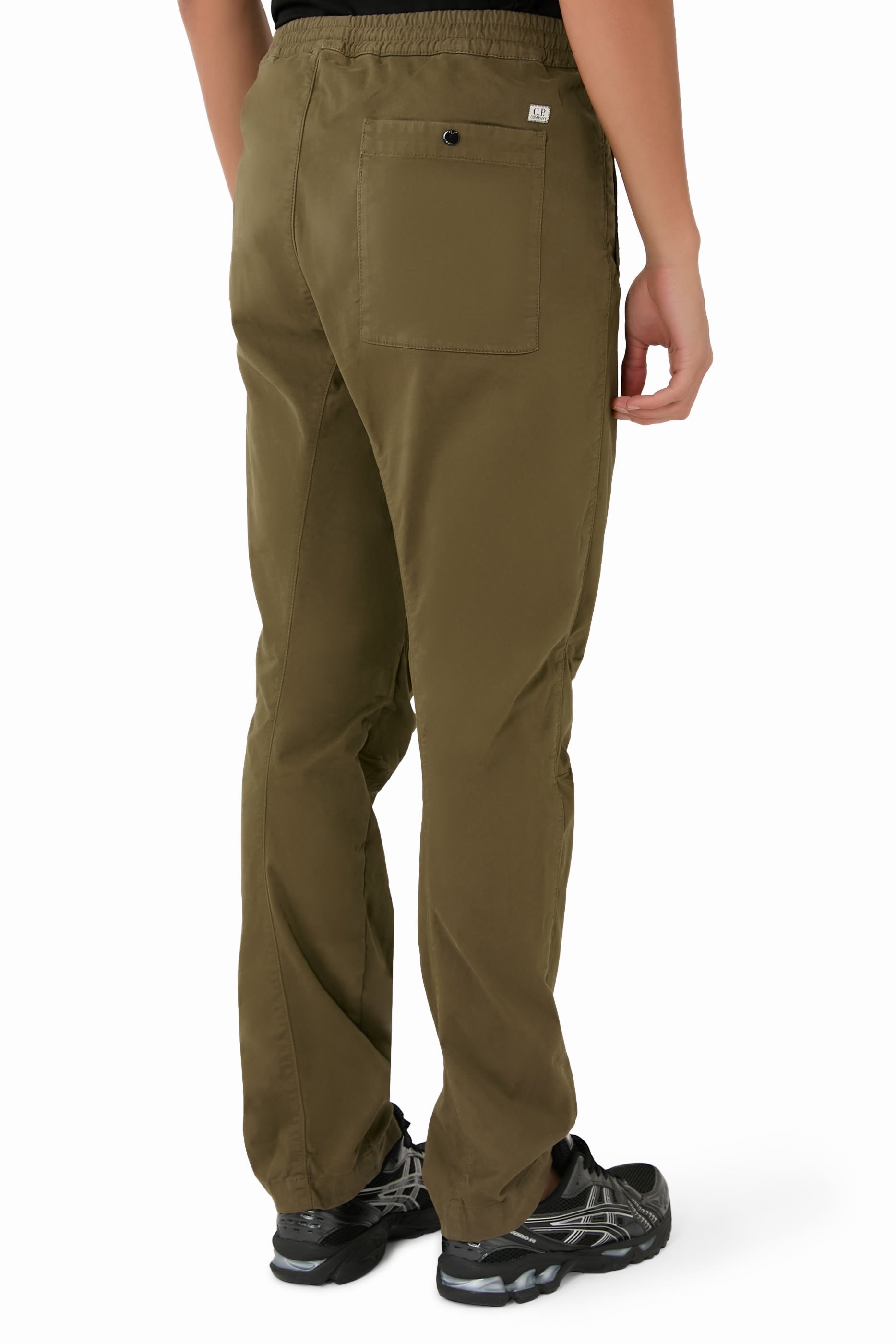 Stretch Sateen Regular Cargo Pants