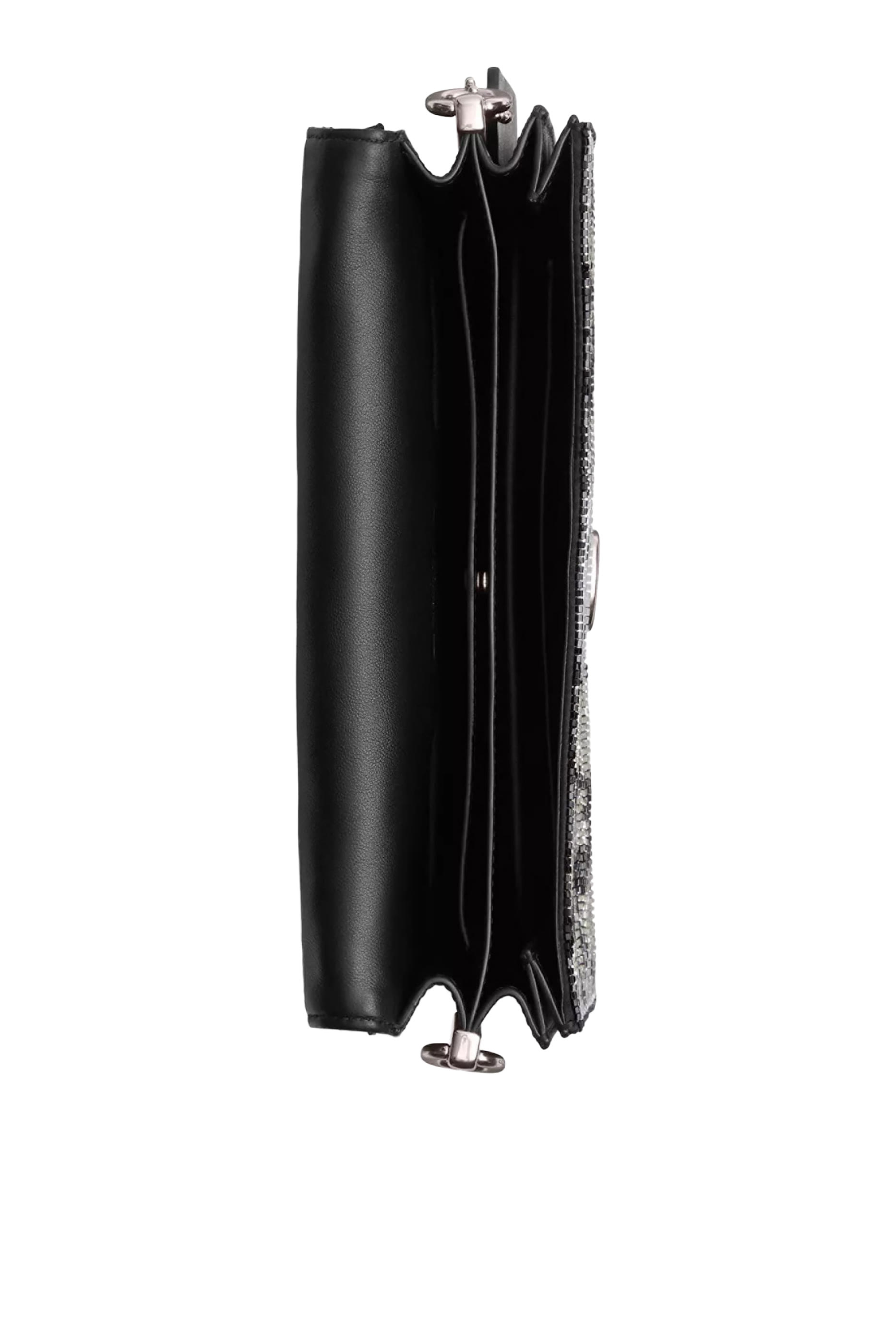 حقيبة كتف تابي 26 بنقشة جلد الثعبان وخرز