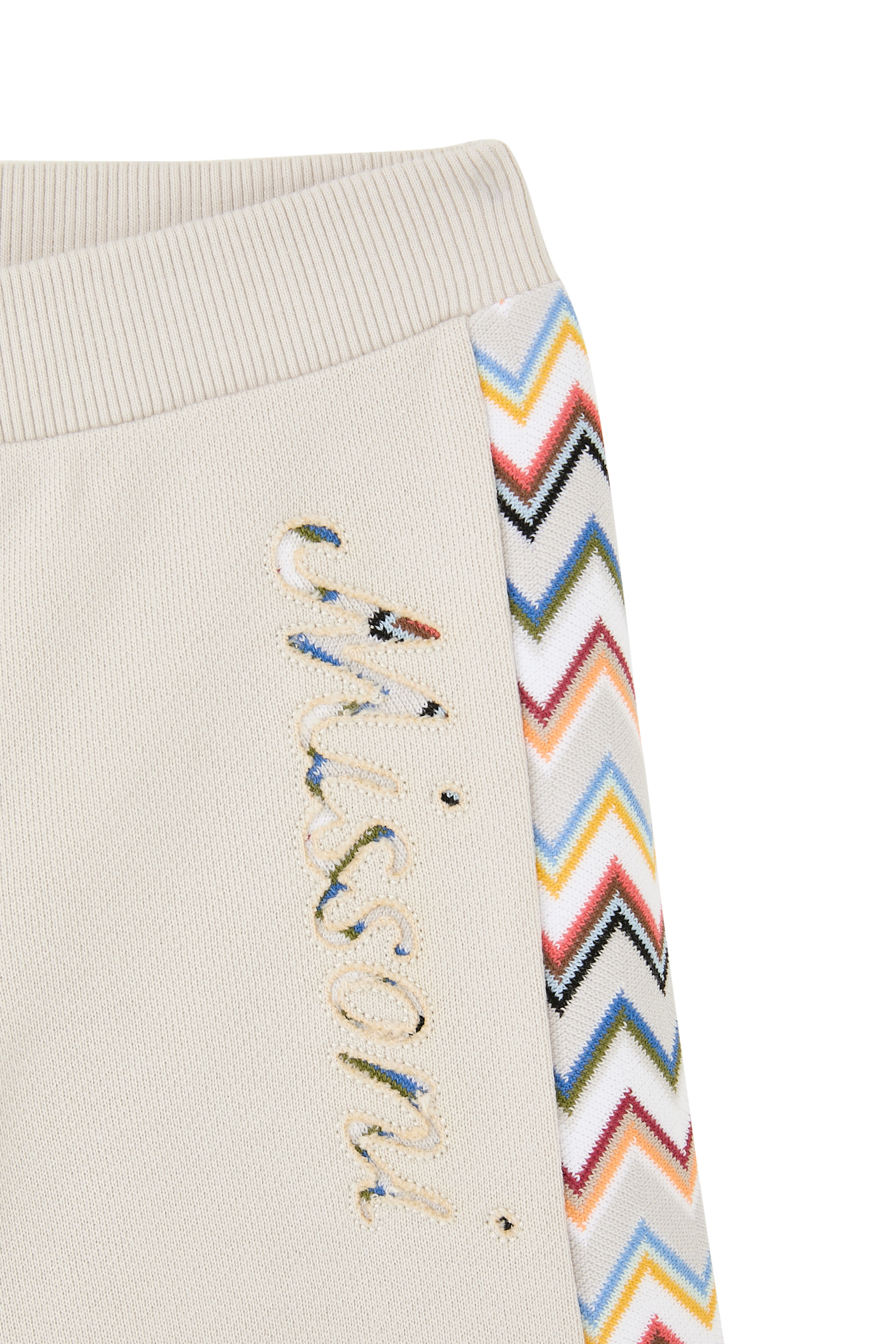 بنطال رياضي بنقشة خطوط متعرجة صوف للأطفال