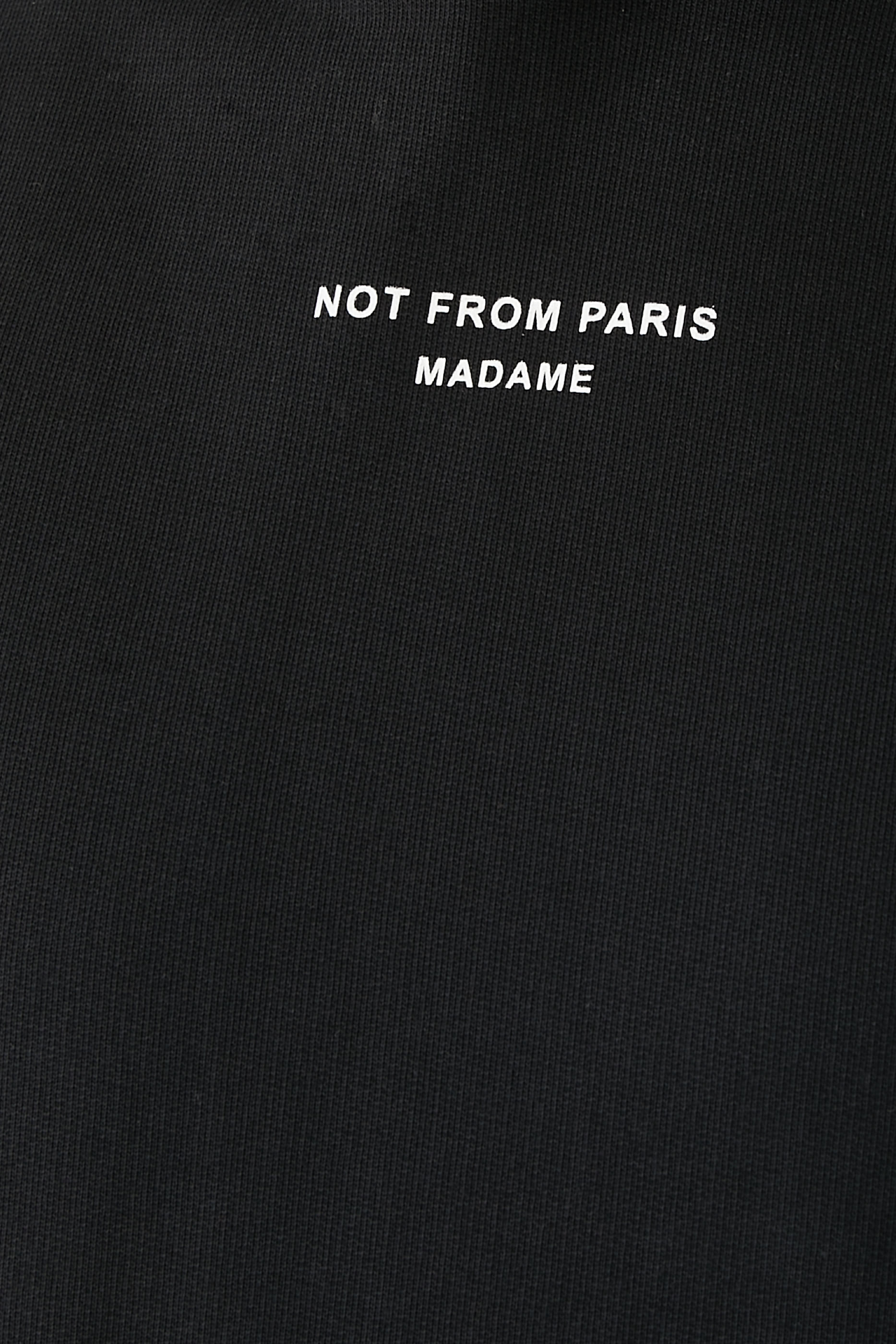 سويت شيرت بغطاء رأس كلاسيكي بعبارة نصية