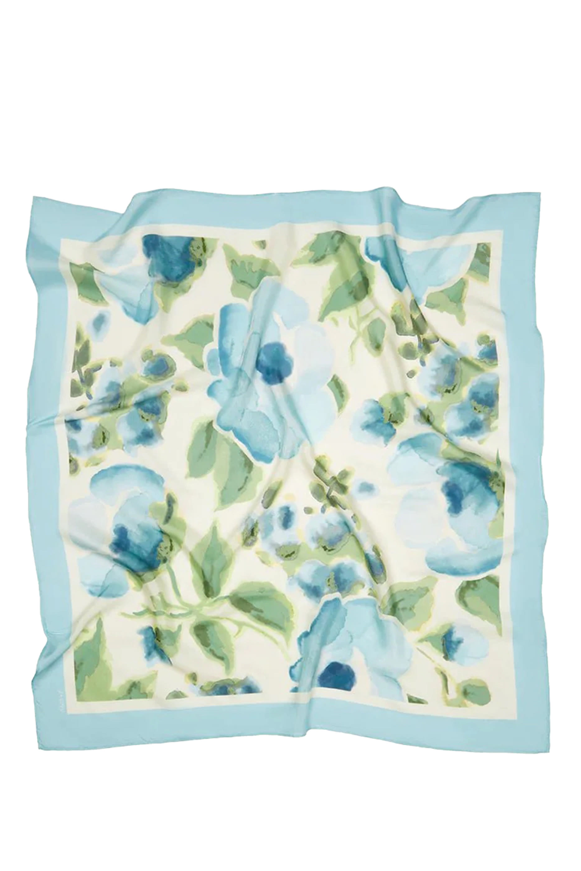 بلوزة بشعار الماركة ونقشة ورود بدون حمالات