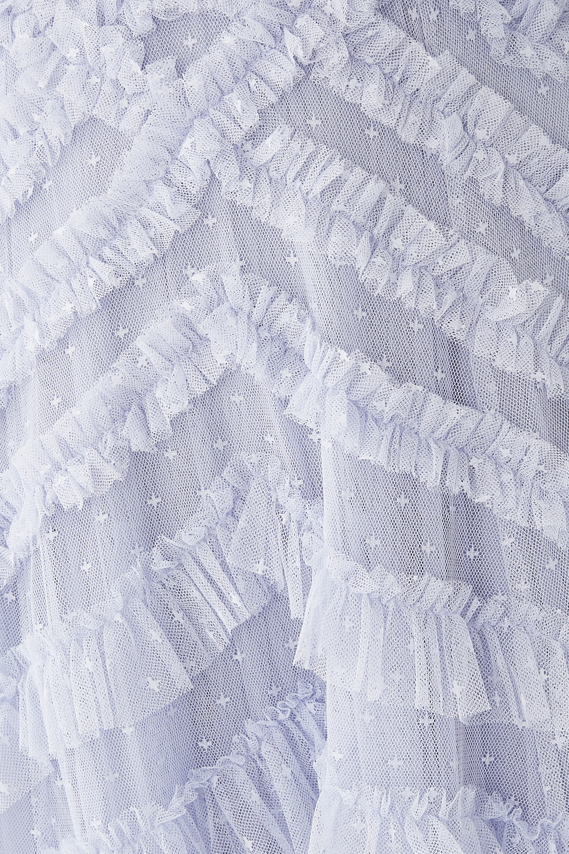 فستان سهرة لانا بياقة مستديرة