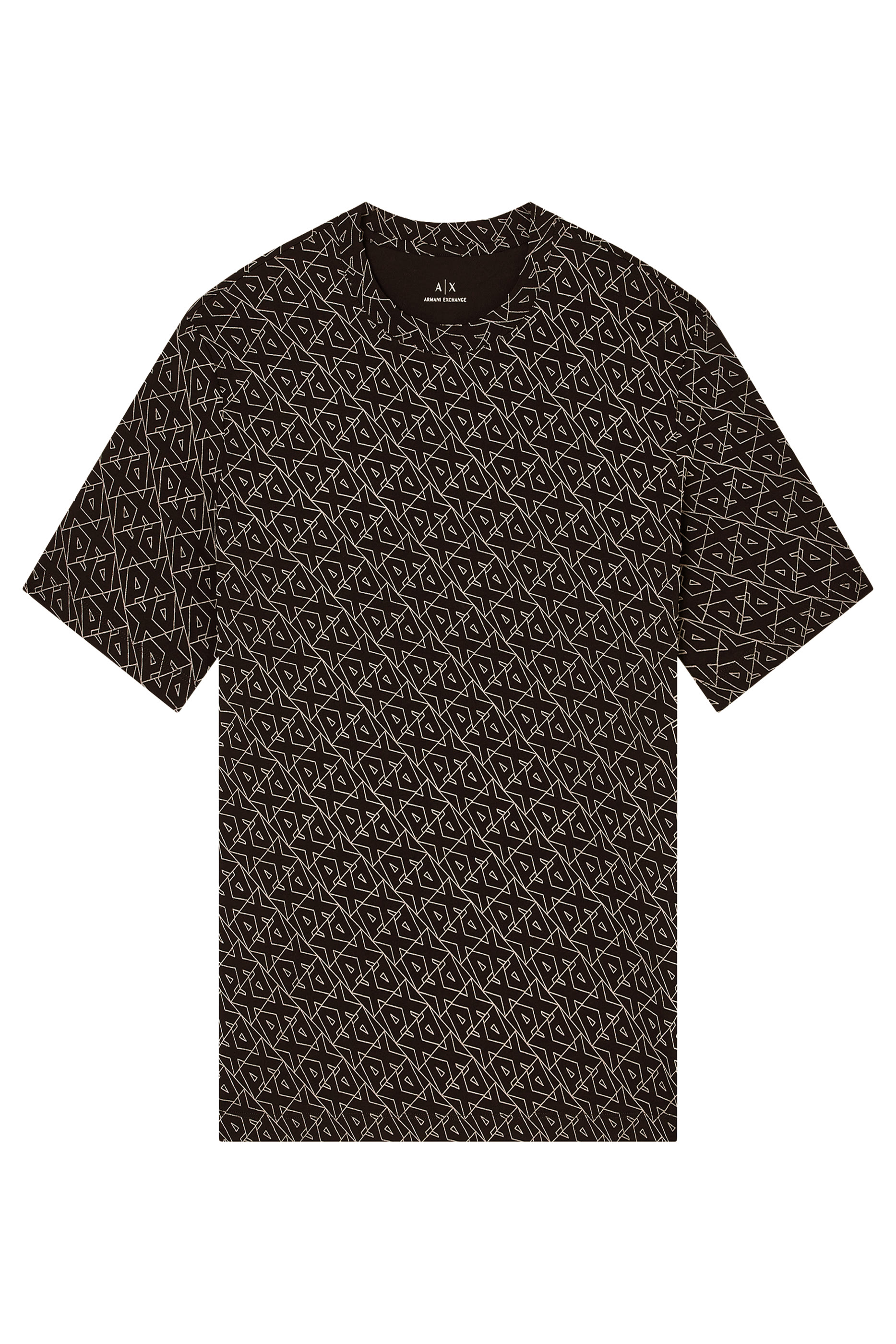 تيشيرت مزين بشعار الماركة بالكامل