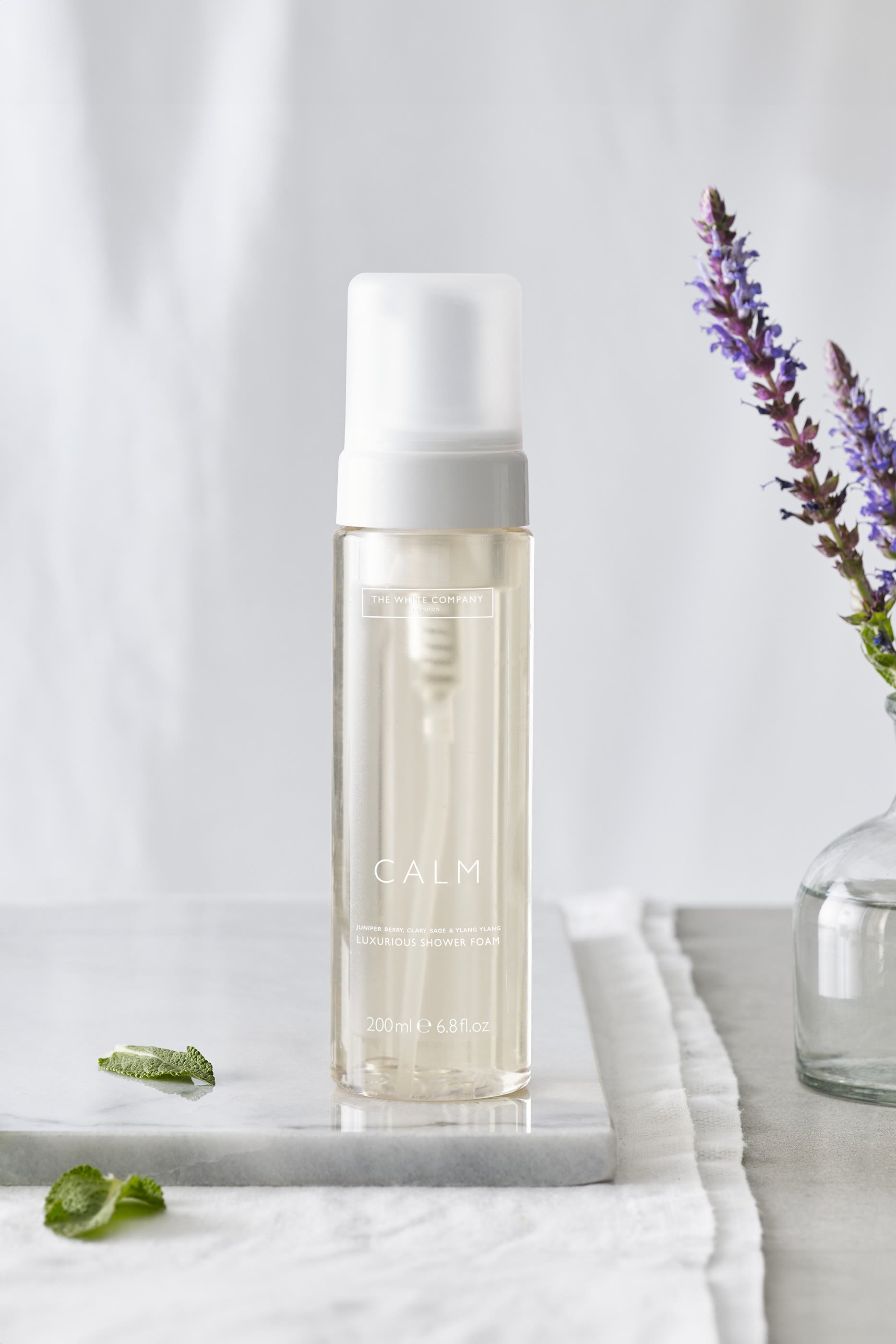 رغوة استحمام فاخرة مهدئة