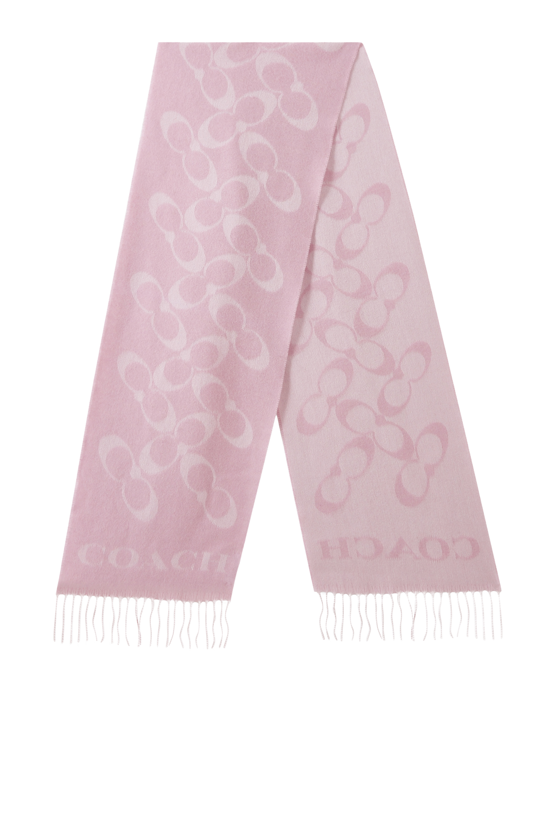 وشاح بشعار حرف الماركة بتصميم مائل