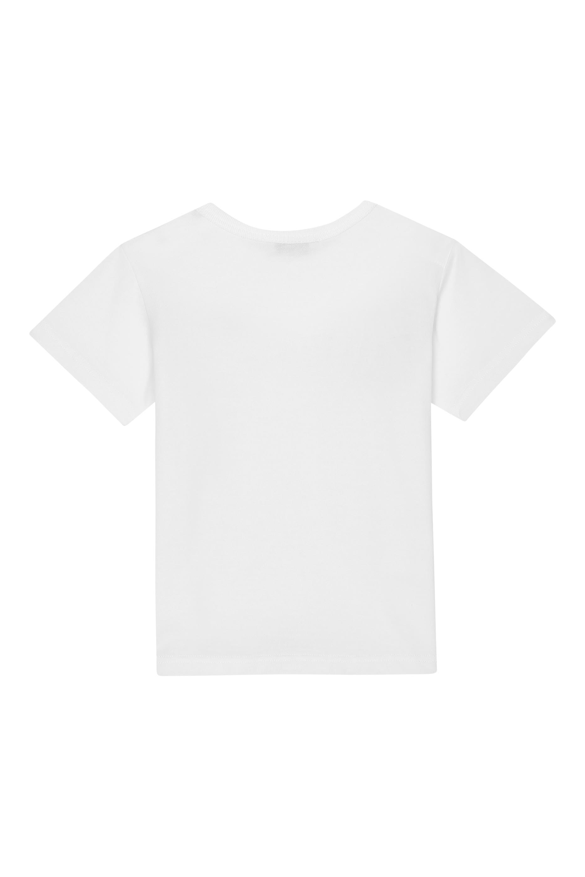 تيشيرت بحلية شعار الماركة جيرسيه للأطفال